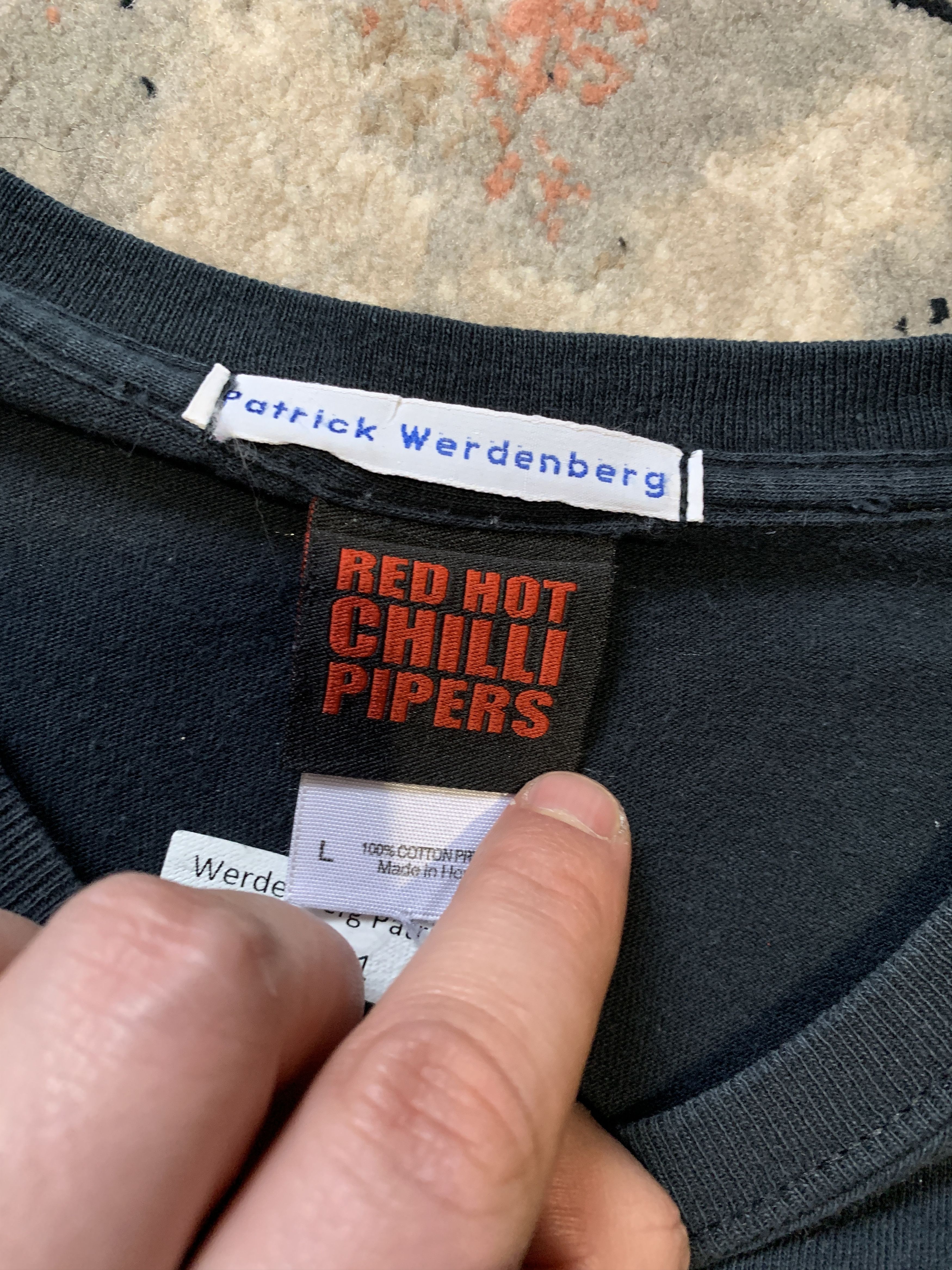 Band Tees Red Hot Chilli Pipers Bagrock Tour 2011 Size US L / EU 52-54 / 3 - 5 Thumbnail