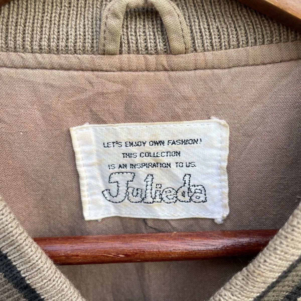 Vintage Vintage Julieda Big Logo Varsity Jacket Size US XL / EU 56 / 4 - 5 Thumbnail