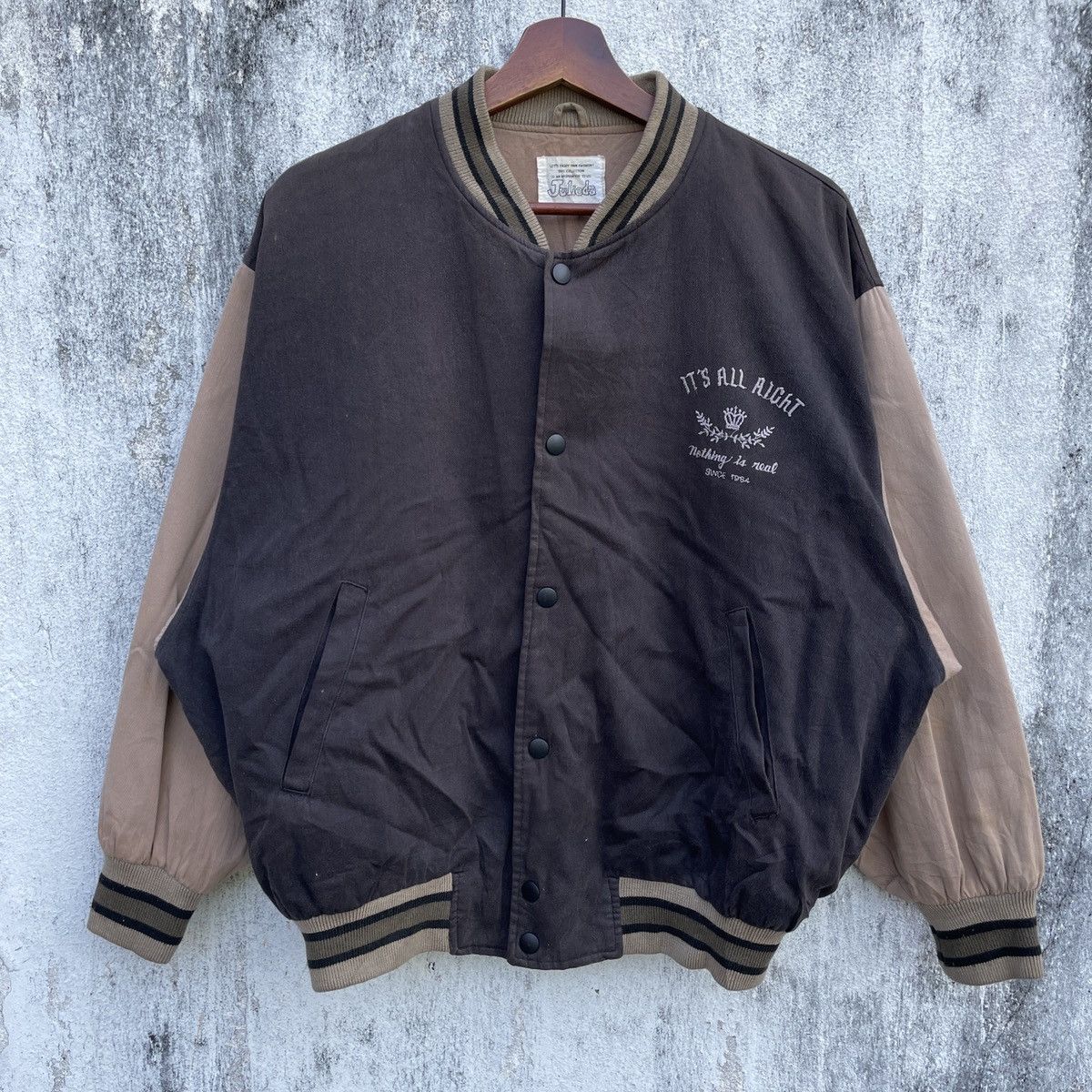 Vintage Vintage Julieda Big Logo Varsity Jacket Size US XL / EU 56 / 4 - 7 Thumbnail