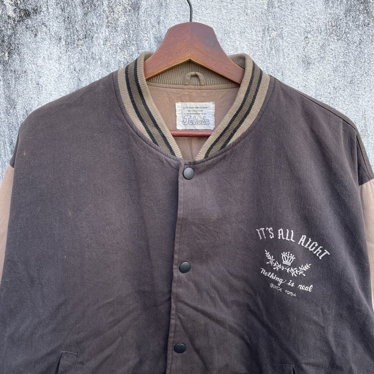 Vintage Vintage Julieda Big Logo Varsity Jacket Size US XL / EU 56 / 4 - 10 Thumbnail
