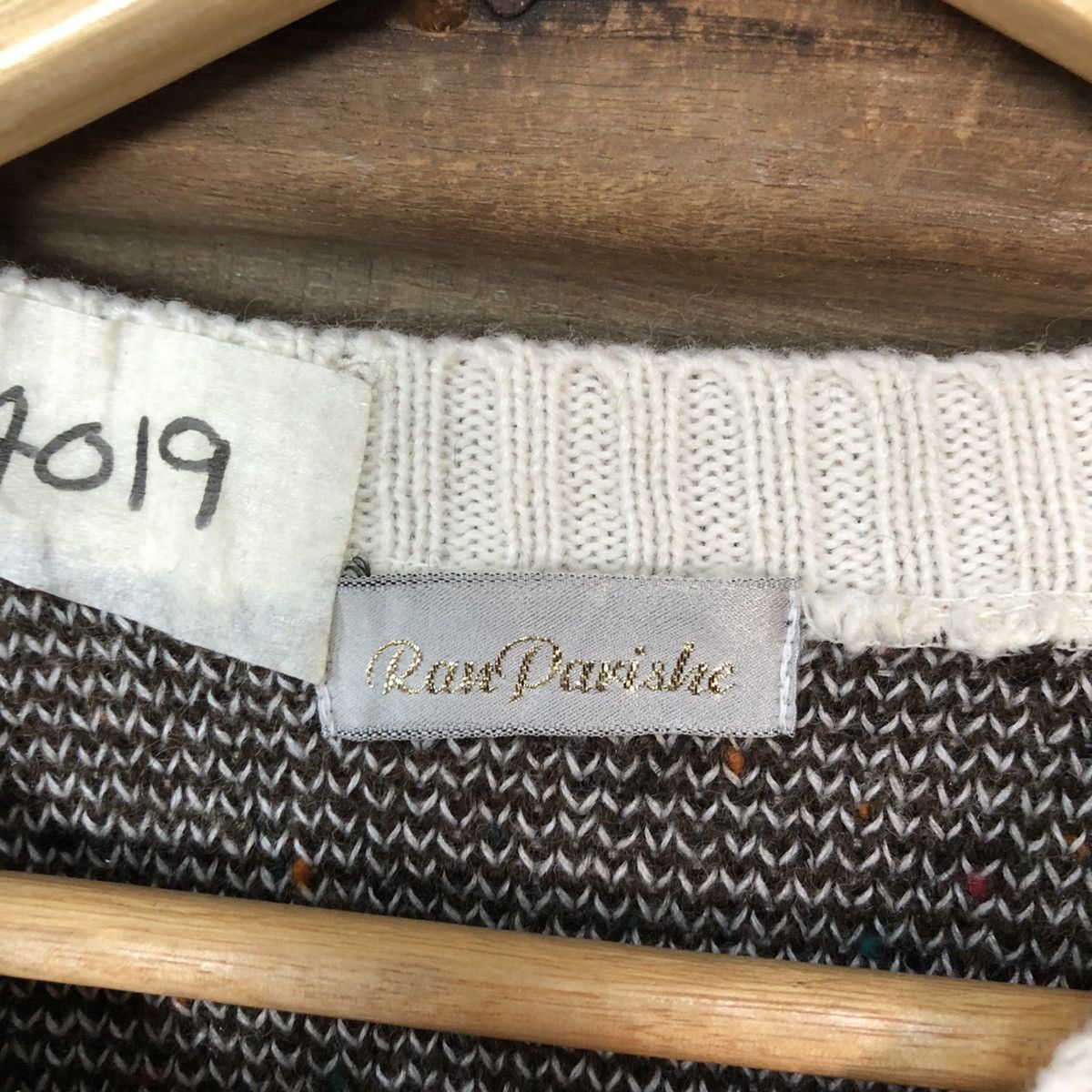 Homespun Knitwear Rauf Panshe japan cat art knitwear Brown #4019 Size L / US 10 / IT 46 - 8 Thumbnail