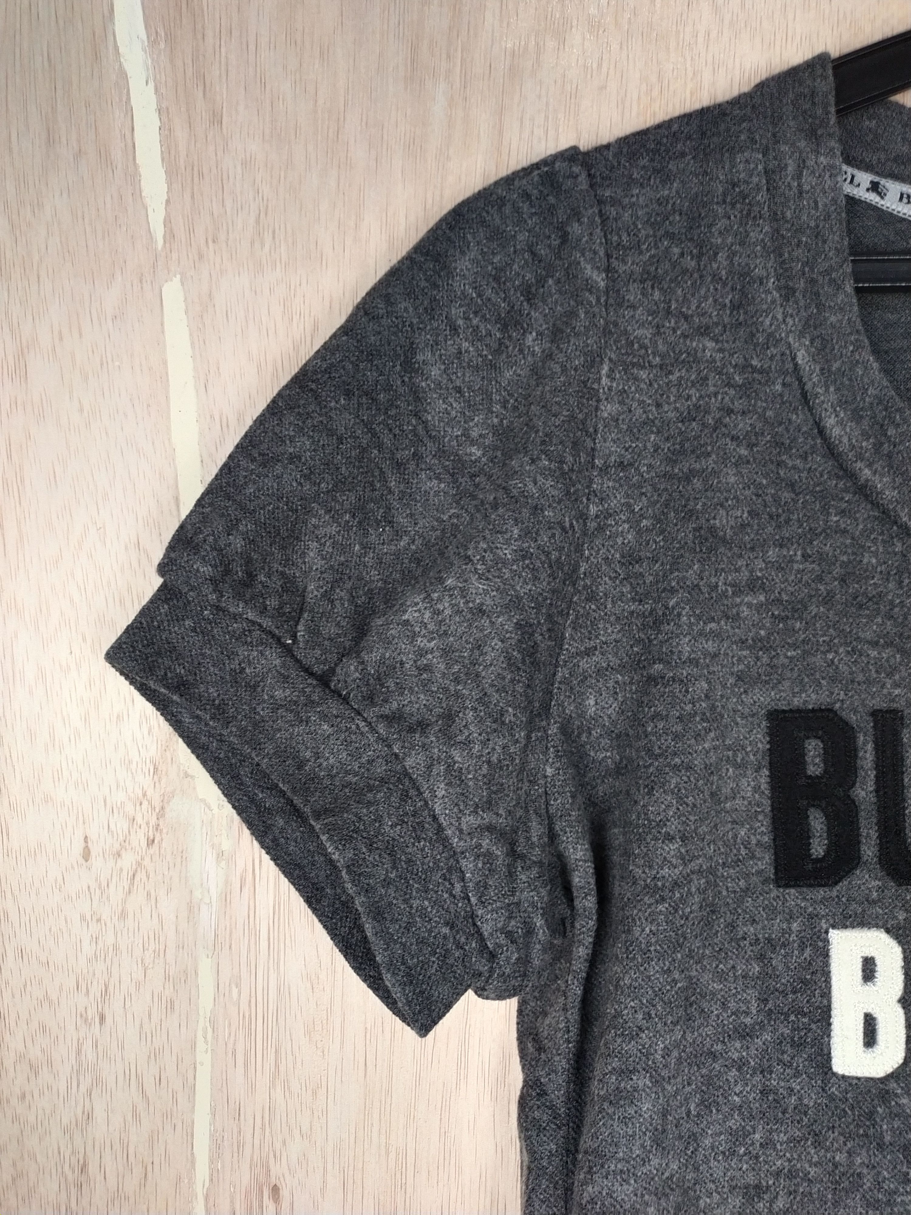 Burberry DL Burberry blue label gray Tshirt #2771 Size XS / US 0-2 / IT 36-38 - 4 Thumbnail