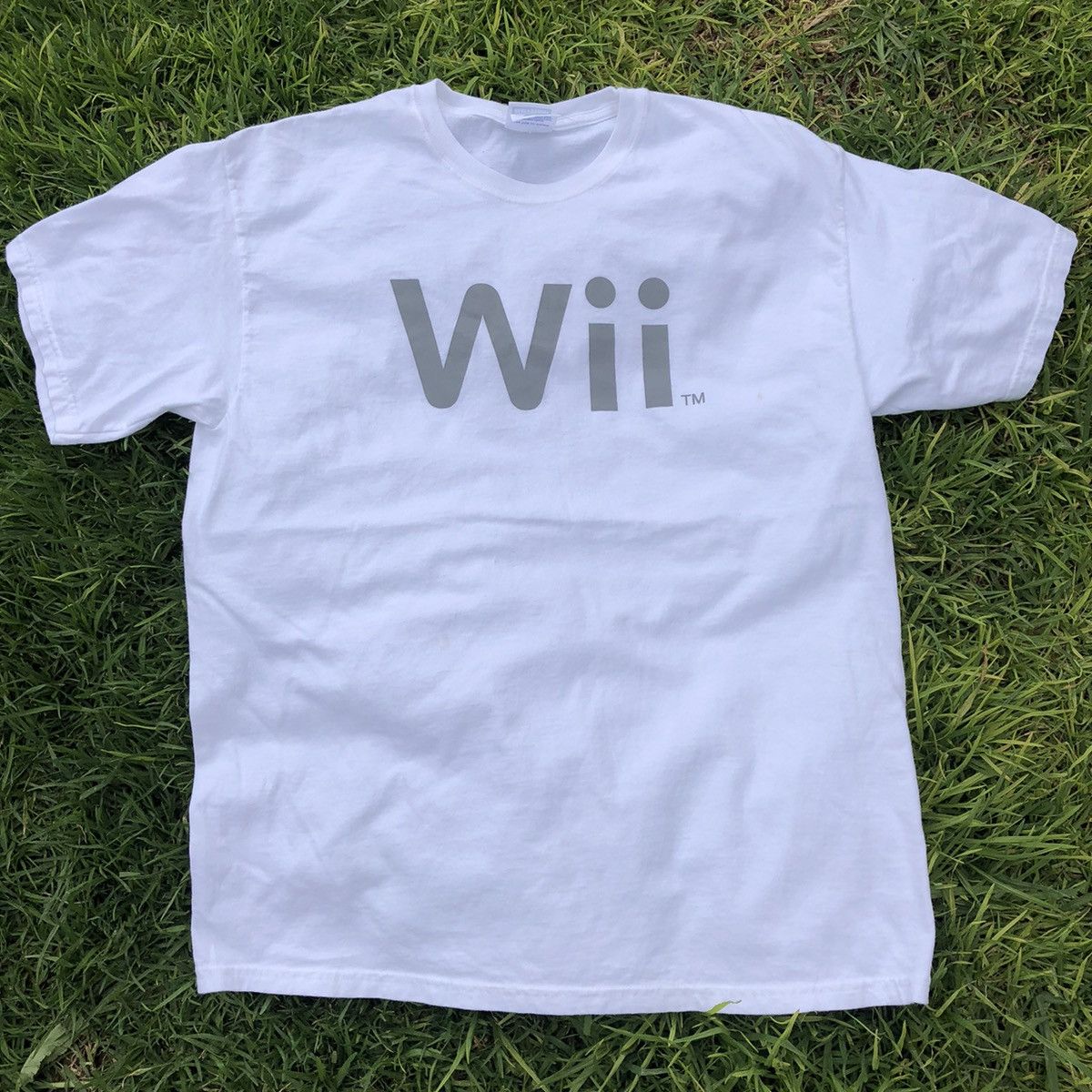Nintendo × Vintage WII PROMO SHIRT 2006 Size US L / EU 52-54 / 3 - 6 Thumbnail