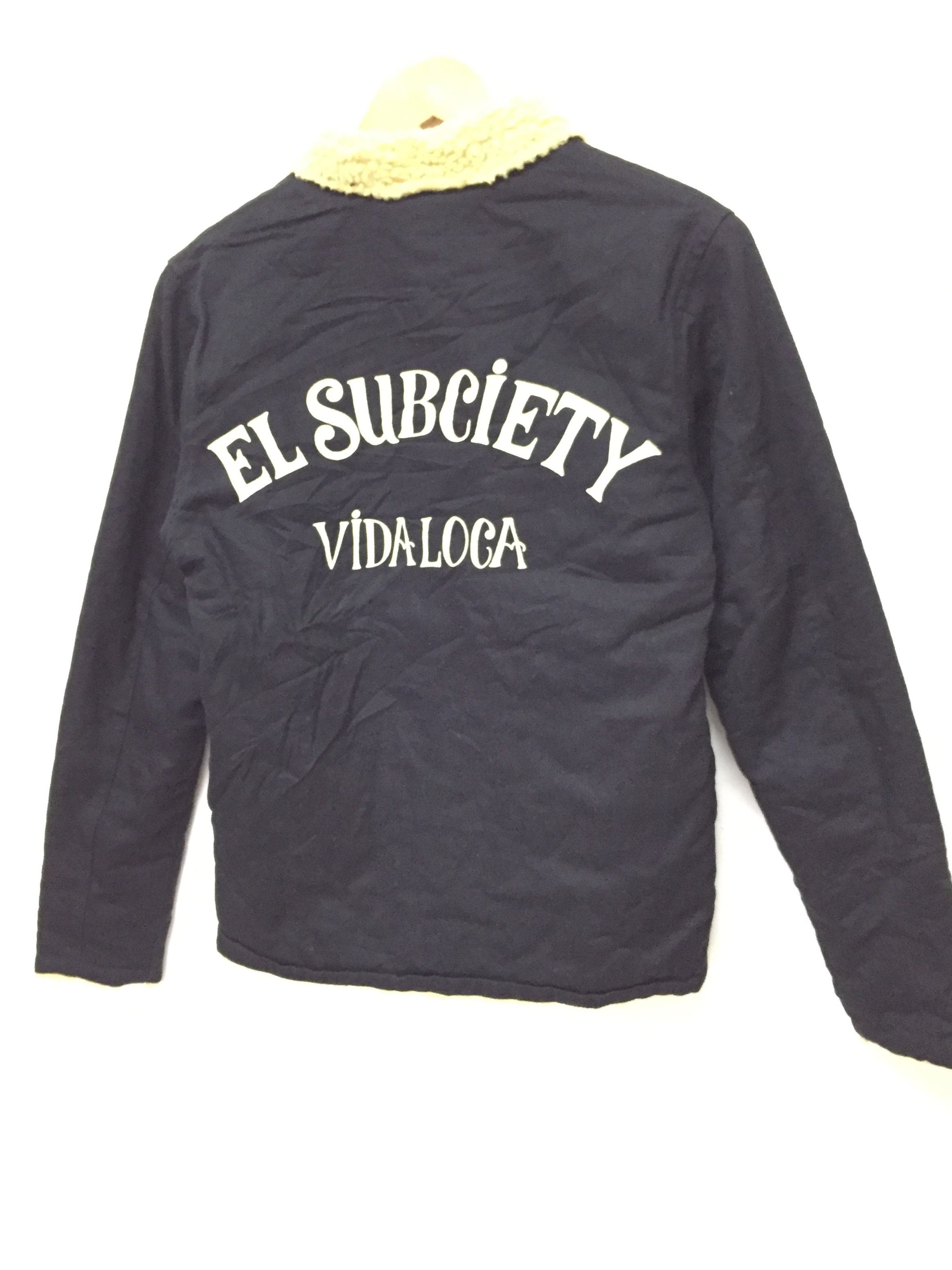 Japanese Brand Subciety Japan cat eye Sherpa lined jacket Size US S / EU 44-46 / 1 - 1 Thumbnail
