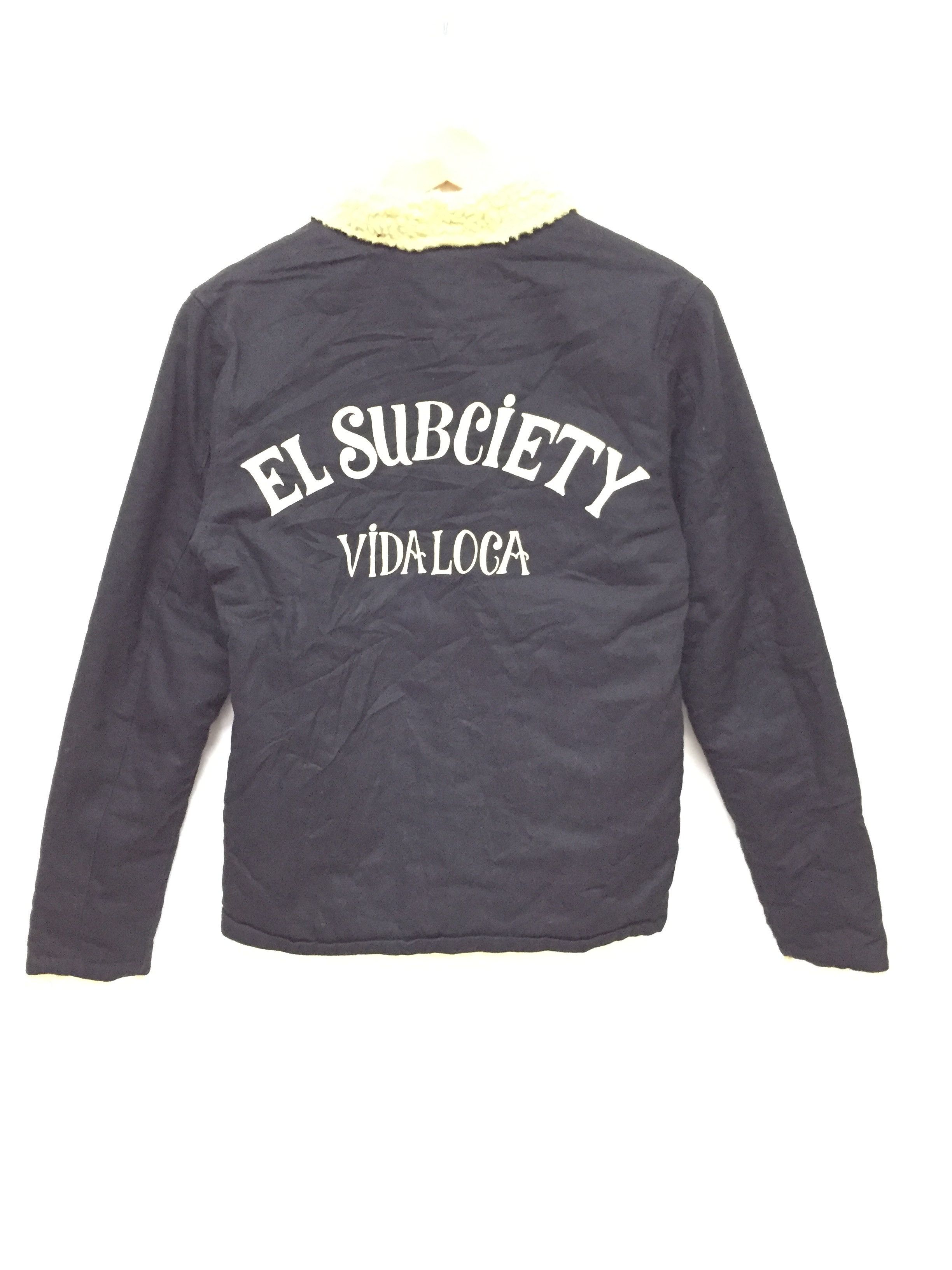 Japanese Brand Subciety Japan cat eye Sherpa lined jacket Size US S / EU 44-46 / 1 - 2 Thumbnail