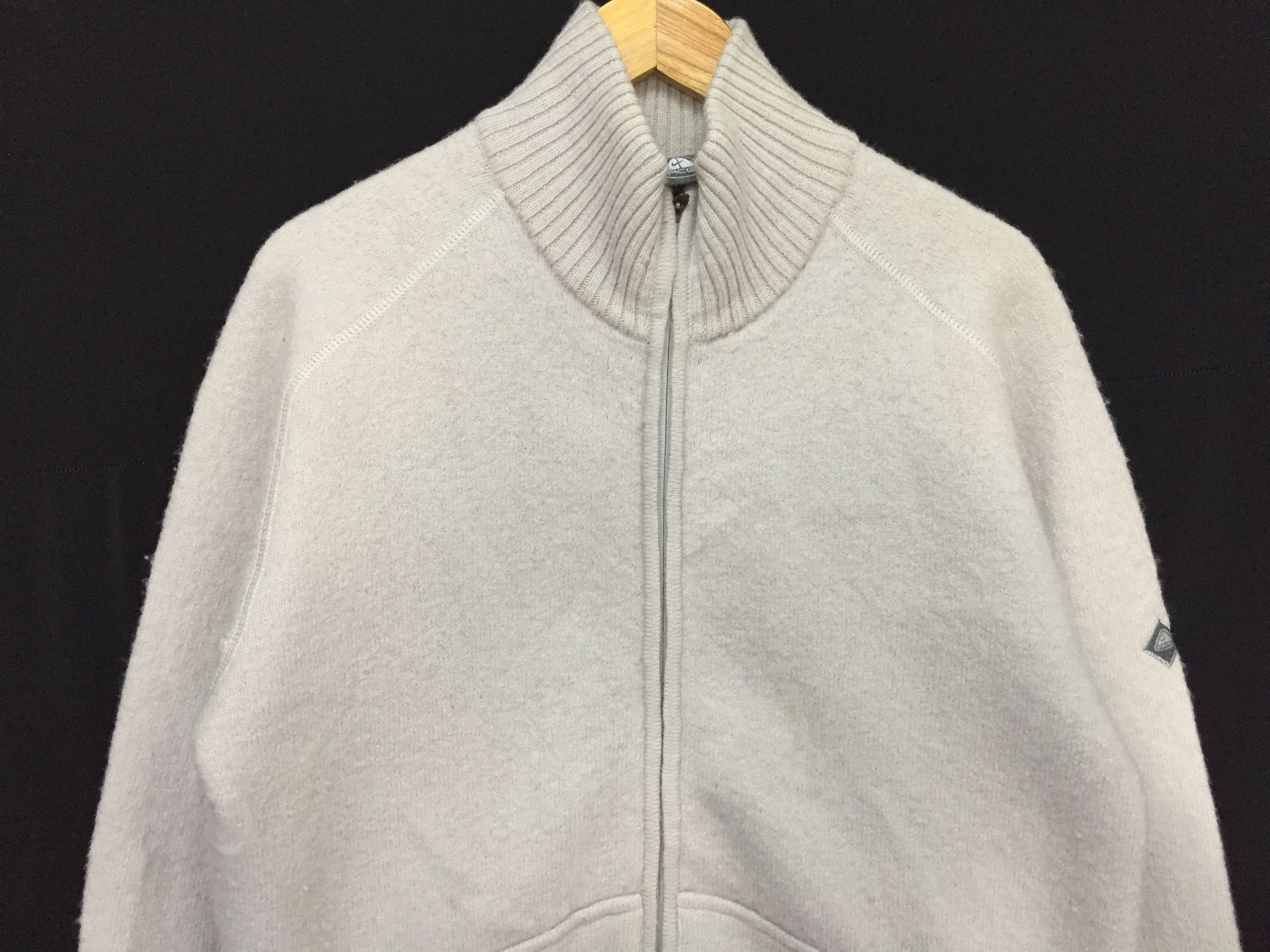 Nike ACG NIKE ACG exclusive knit Wool zipper jacket Size US M / EU 48-50 / 2 - 3 Thumbnail