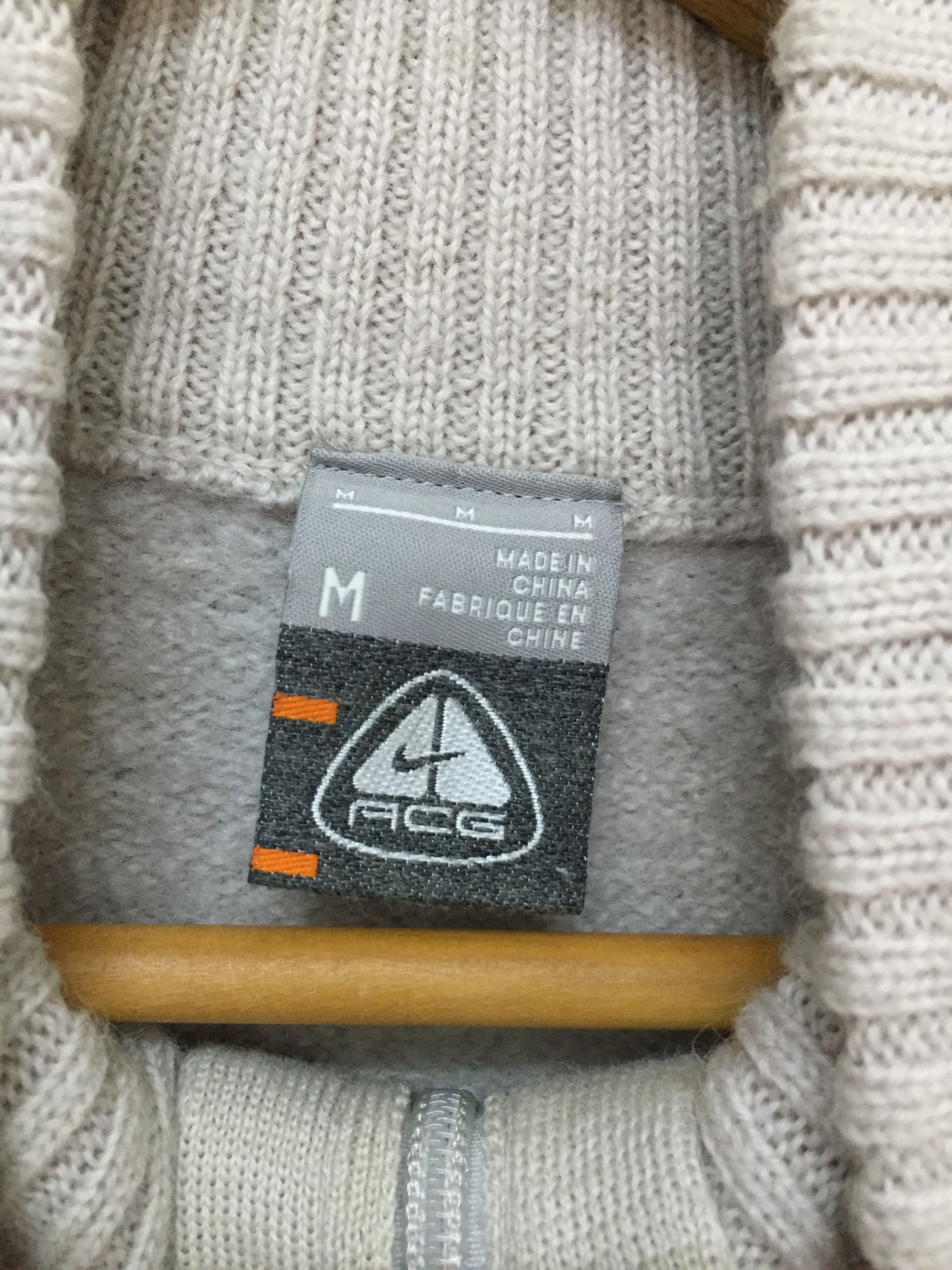 Nike ACG NIKE ACG exclusive knit Wool zipper jacket Size US M / EU 48-50 / 2 - 12 Thumbnail