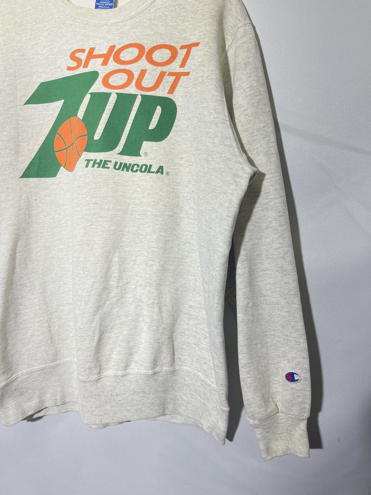 Champion VINTAGE 90’s CHAMPION 7-UP SHOOT OUT PROMO SWEATSHIRT Size US L / EU 52-54 / 3 - 2 Thumbnail