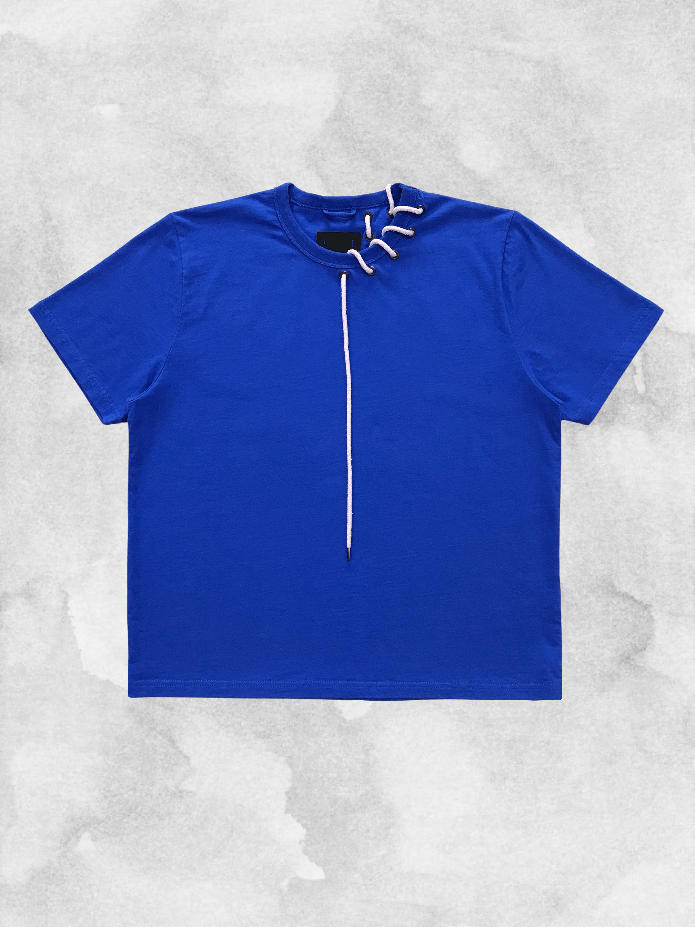 Craig Green SET 2 Pieces CRAIG GREEN Laced Neck T-Shirt Tee Navy Blue Size US M / EU 48-50 / 2 - 4 Thumbnail