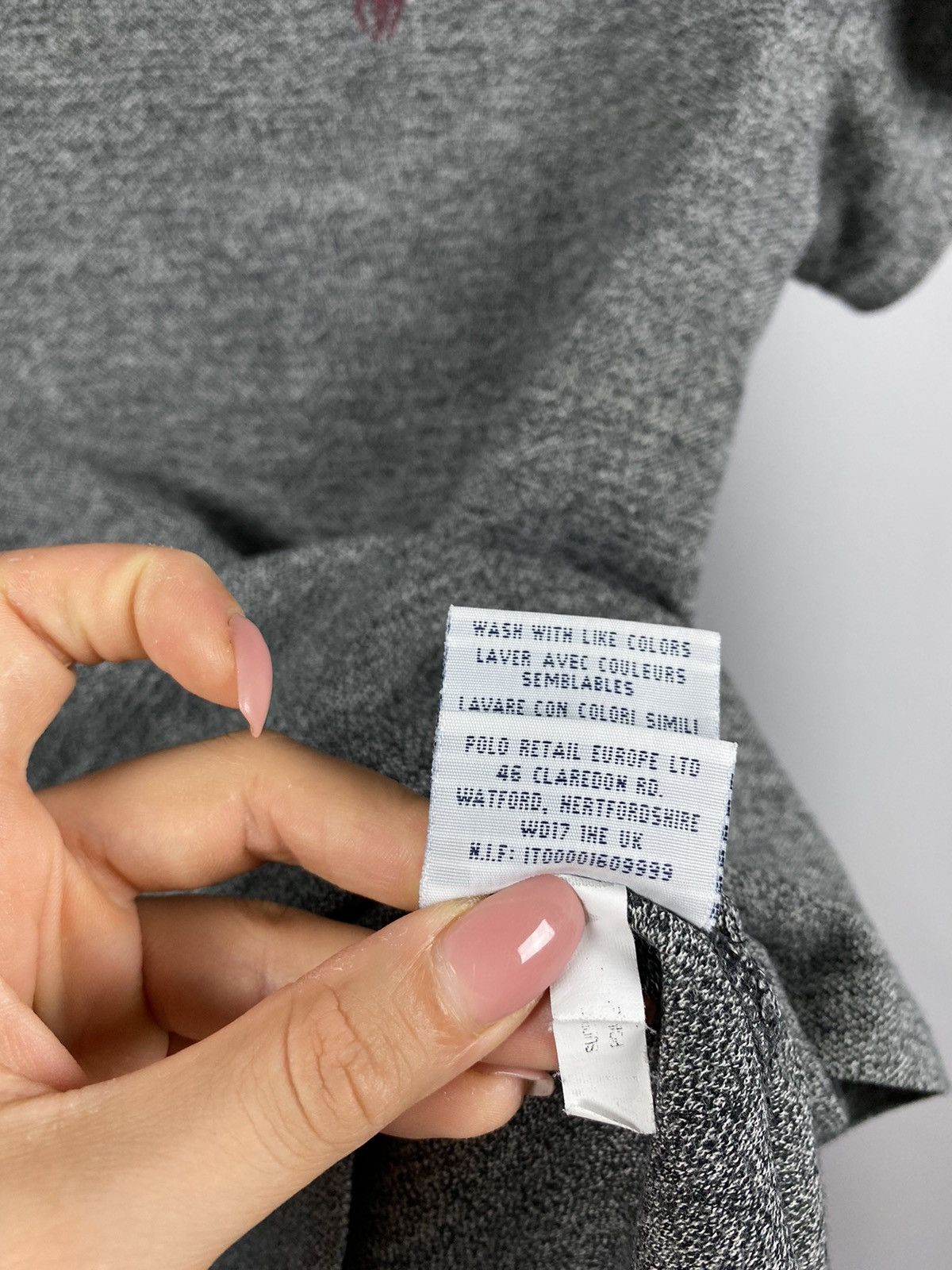 Polo Ralph Lauren Polo Ralph Lauren gray polo T-shirts streetwear size S Size US S / EU 44-46 / 1 - 5 Thumbnail