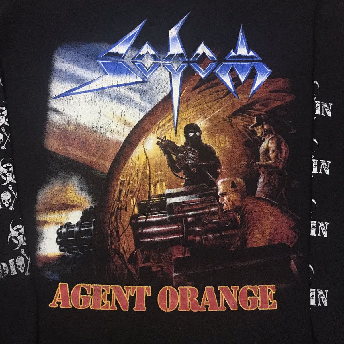 Band Tees Sodom Agent Orange Thrash Metal Long Sleeve Size US L / EU 52-54 / 3 - 7 Thumbnail