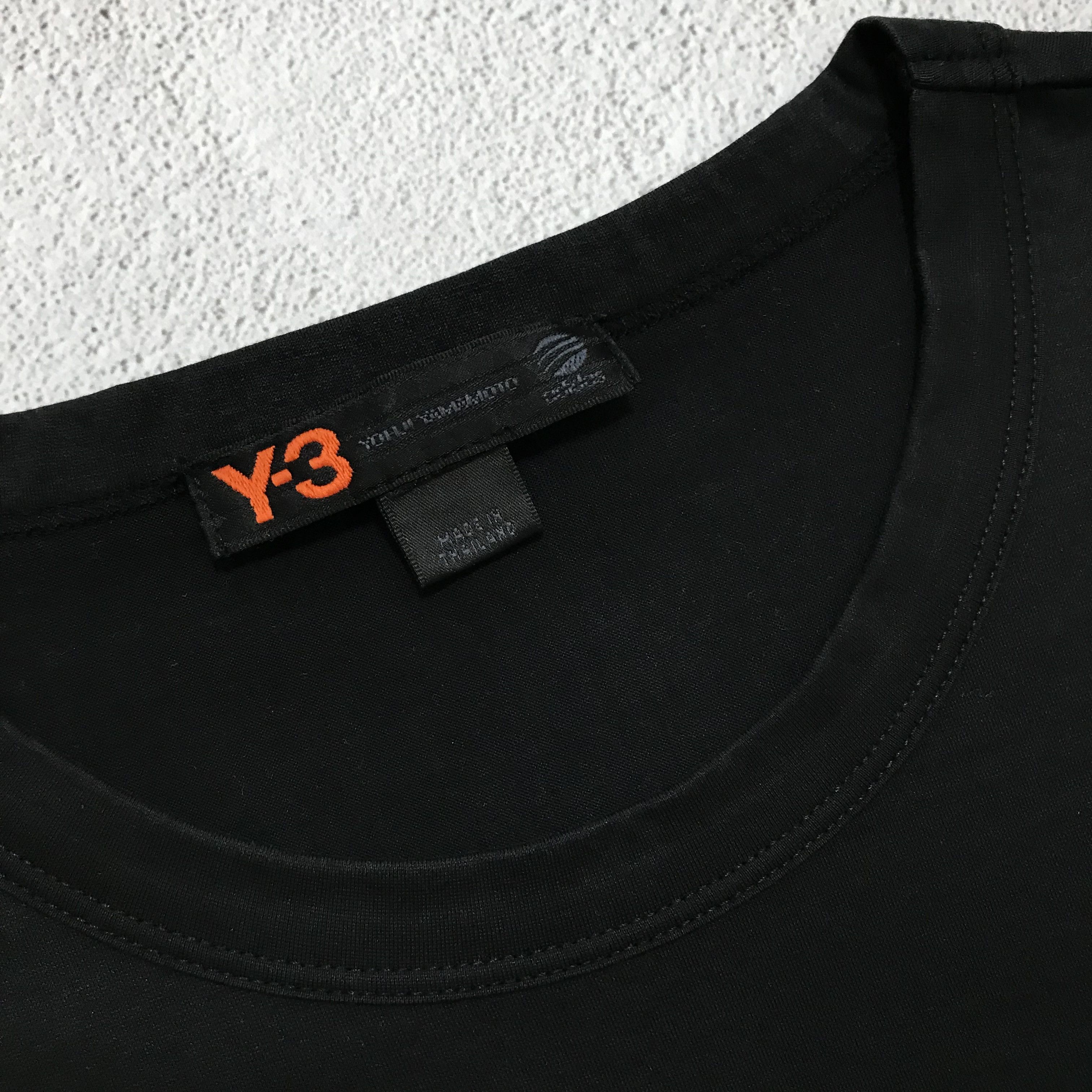 Yohji Yamamoto Y-3 YOHJI YAMAMOTO Adidas T-Shirt Tee Logo Grail Archive Size US L / EU 52-54 / 3 - 5 Thumbnail