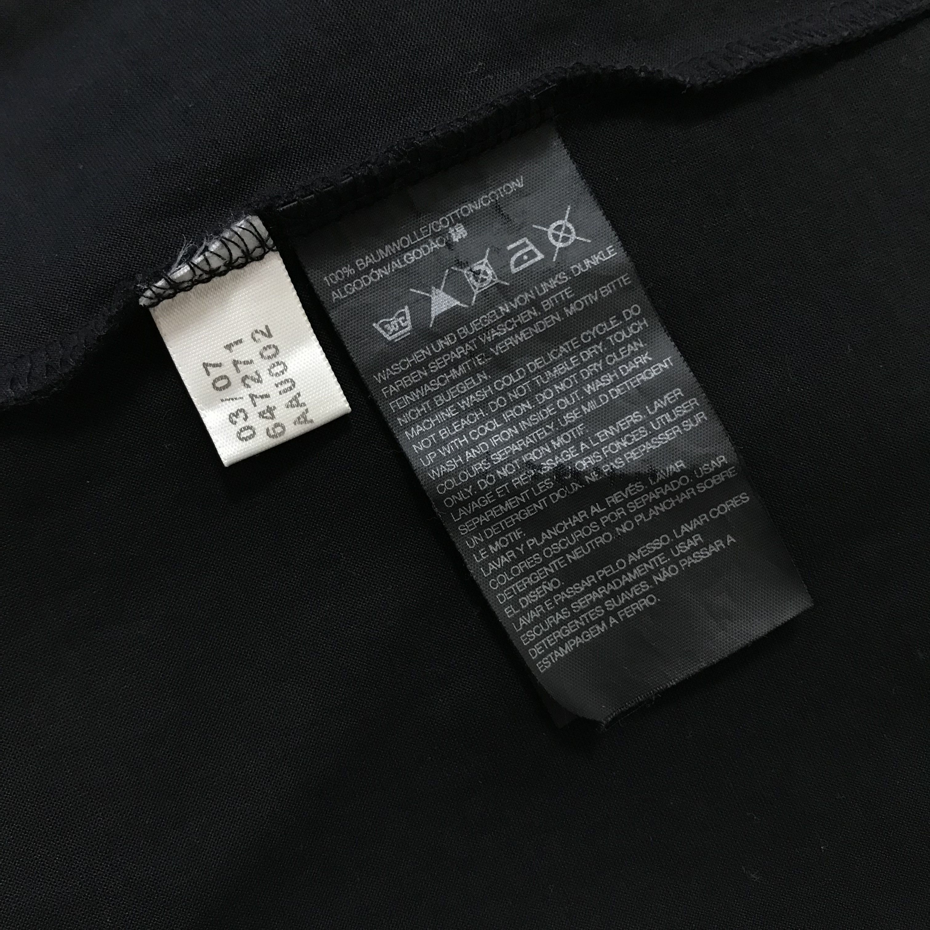 Yohji Yamamoto Y-3 YOHJI YAMAMOTO Adidas T-Shirt Tee Logo Grail Archive Size US L / EU 52-54 / 3 - 7 Thumbnail
