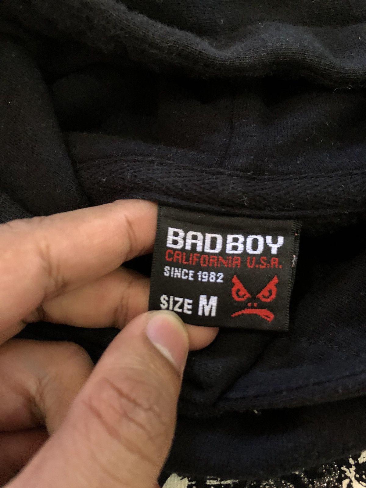 Other BAD BOY SAN DIEGO CALIFORNIA BIG PRINT HOODIE Size US M / EU 48-50 / 2 - 11 Thumbnail