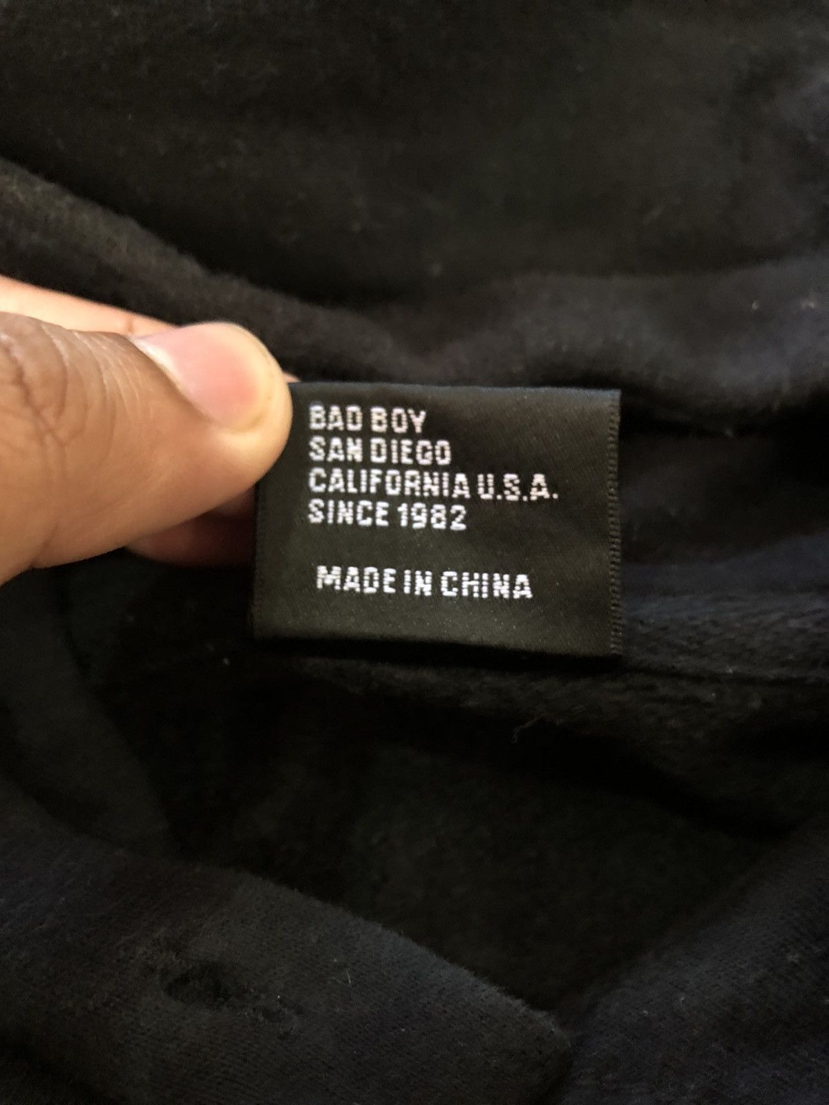 Other BAD BOY SAN DIEGO CALIFORNIA BIG PRINT HOODIE Size US M / EU 48-50 / 2 - 12 Thumbnail