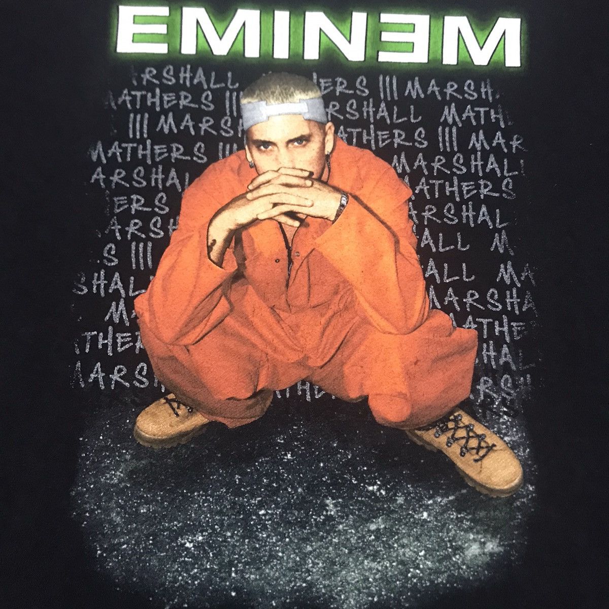 Eminem Eminem The Marshall Mathers LP Criminal Promo T shirt Size US L / EU 52-54 / 3 - 5 Thumbnail