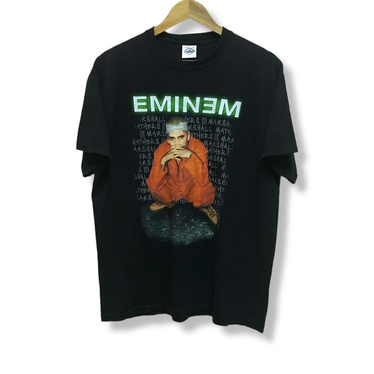 Vintage 2000 Eminem Criminal Tour Rap Tee shops Black