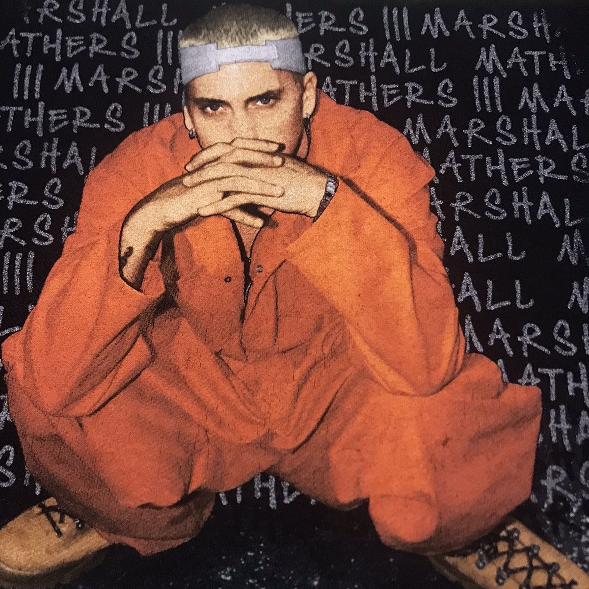 Eminem Eminem The Marshall Mathers LP Criminal Promo T shirt Size US L / EU 52-54 / 3 - 6 Thumbnail