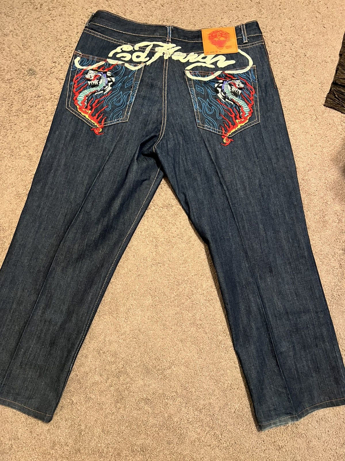 Image of Ed Hardy Denim in Indigo, Men's (Size 40)