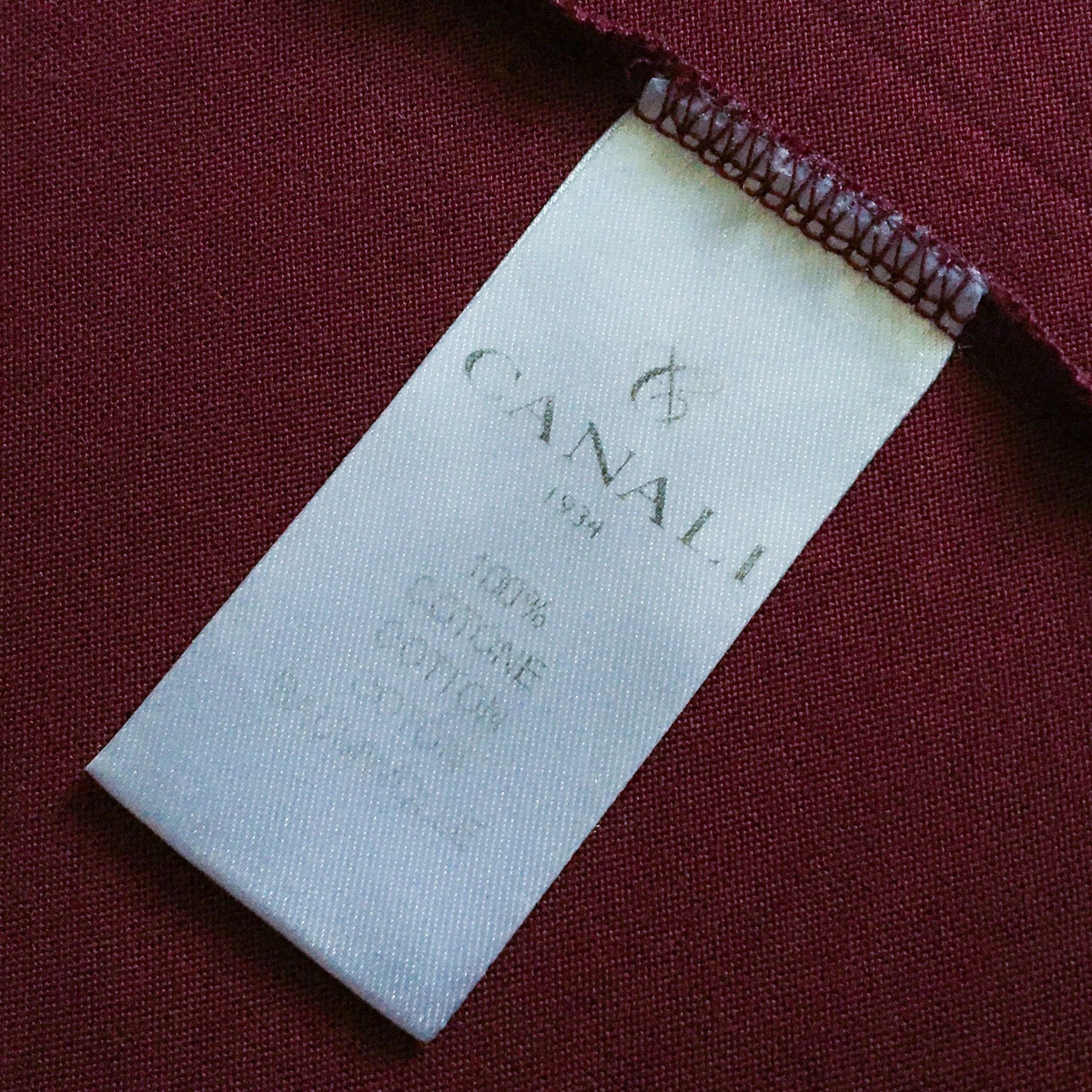 Canali Canali Short Sleeve T Shirt Size US XL / EU 56 / 4 - 5 Thumbnail