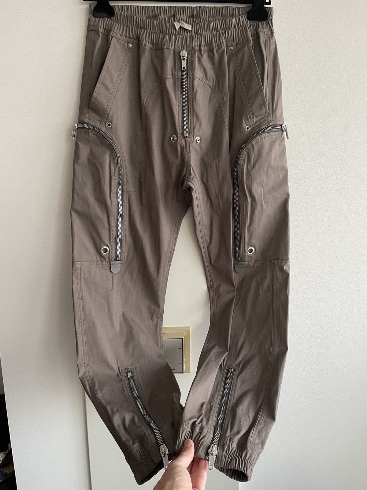 Rick Owens Rare $2,500 Value Runway Brand New Limited Zip Biker Pant Size US 32 / EU 48 - 1 Thumbnail