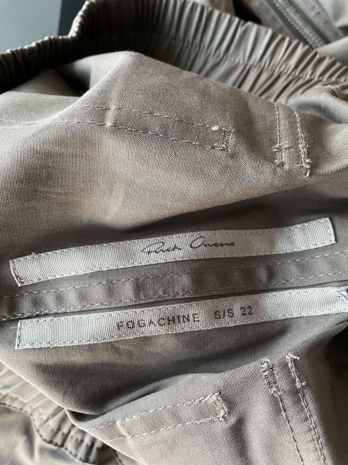 Rick Owens Rare $2,500 Value Runway Brand New Limited Zip Biker Pant Size US 32 / EU 48 - 15 Thumbnail
