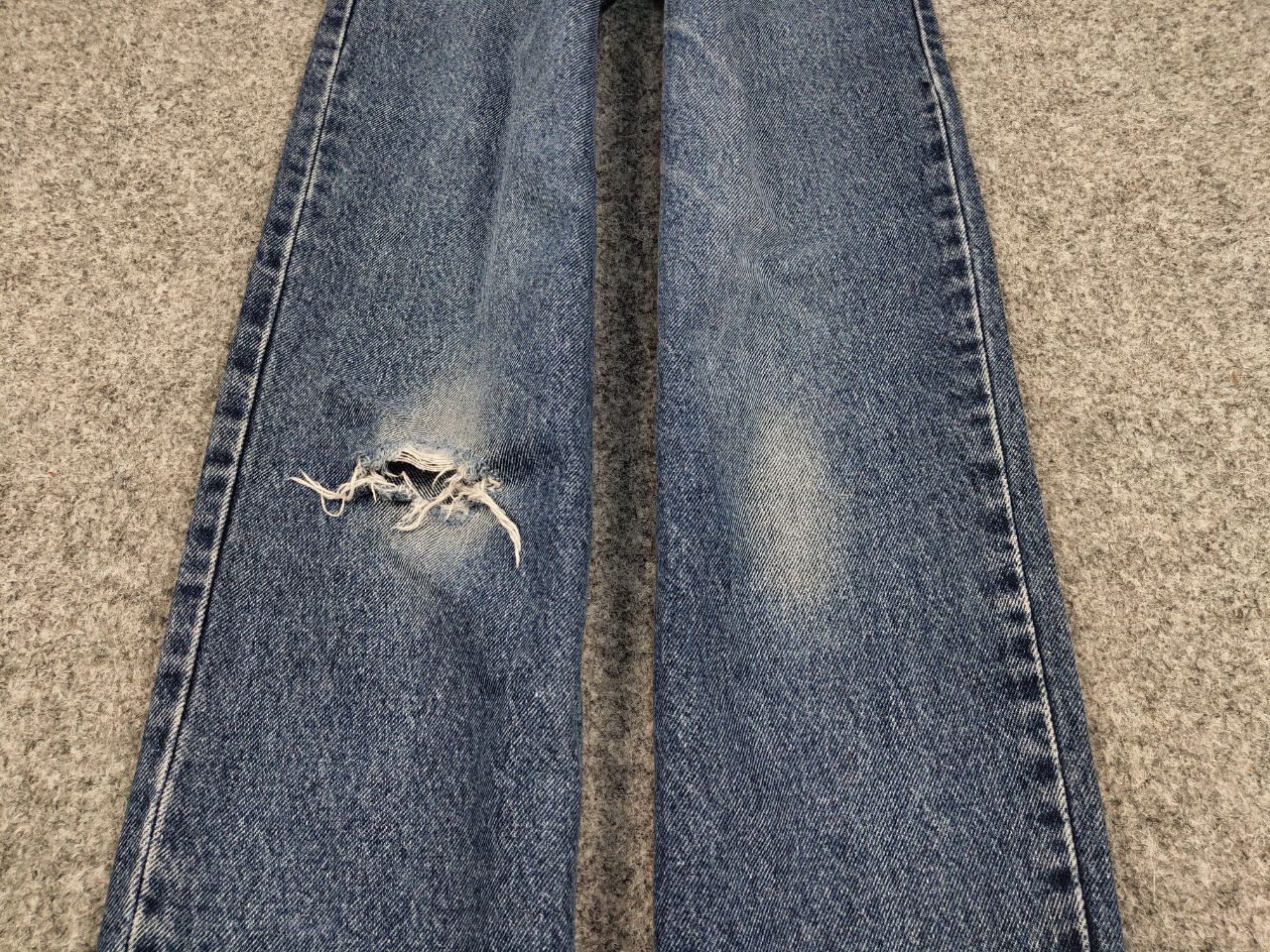 Levi's Vintage 90s Levis 416 Orange Tab Distressed Denim Jeans Size US 32 / EU 48 - 8 Thumbnail