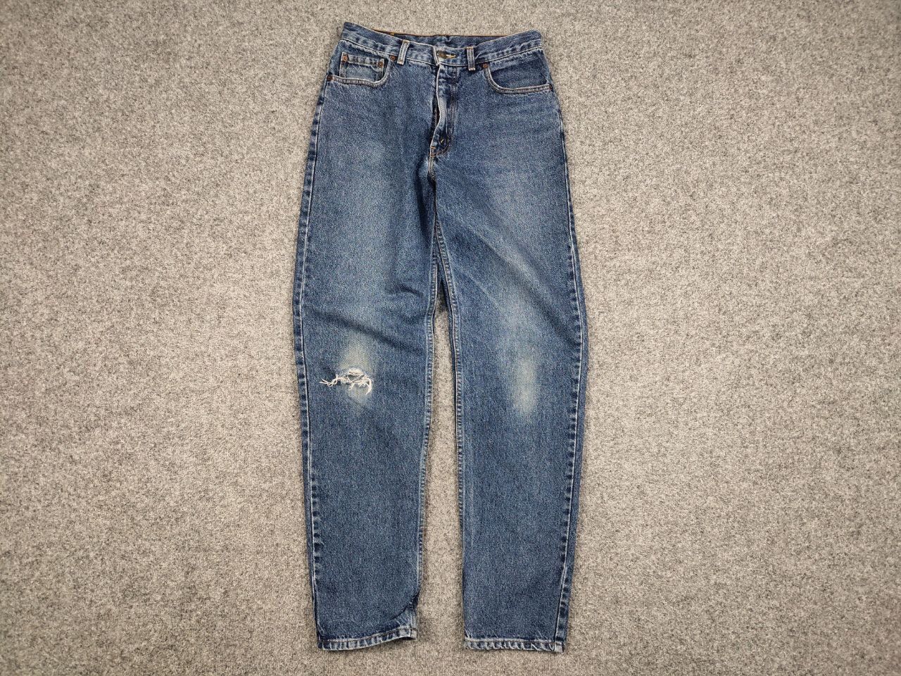 Levi's Vintage 90s Levis 416 Orange Tab Distressed Denim Jeans Size US 32 / EU 48 - 13 Thumbnail