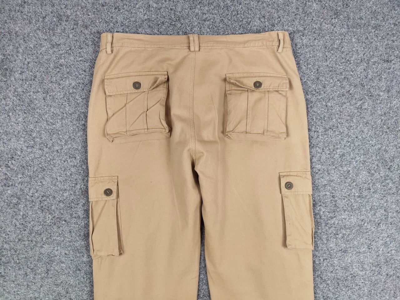 Japanese Brand Vintage Japan Multi Pocket Cargo Beige Pants Travis Scott Size US 36 / EU 52 - 15 Thumbnail