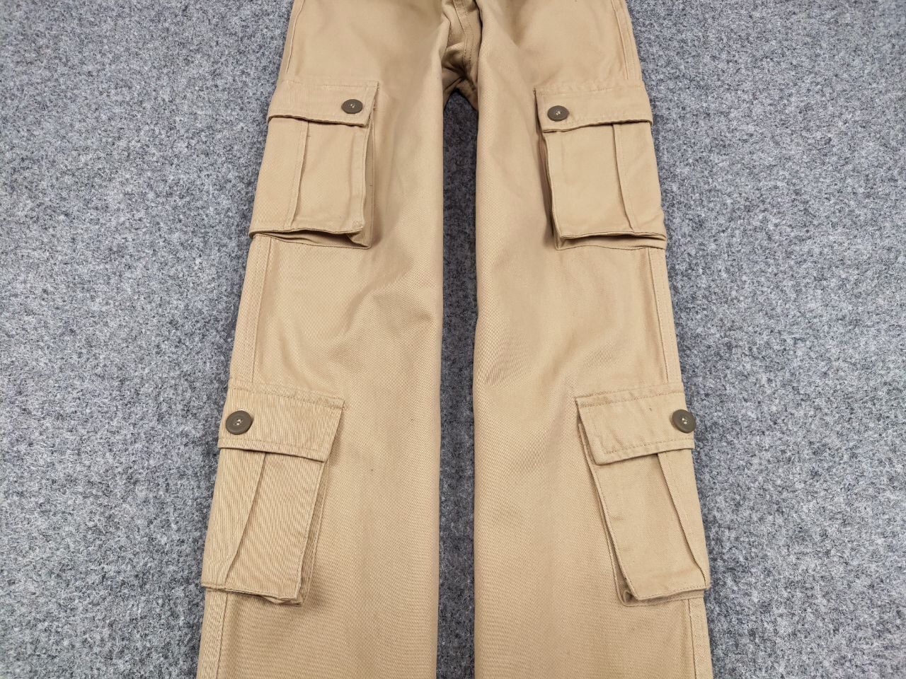 Japanese Brand Vintage Japan Multi Pocket Cargo Beige Pants Travis Scott Size US 36 / EU 52 - 8 Thumbnail