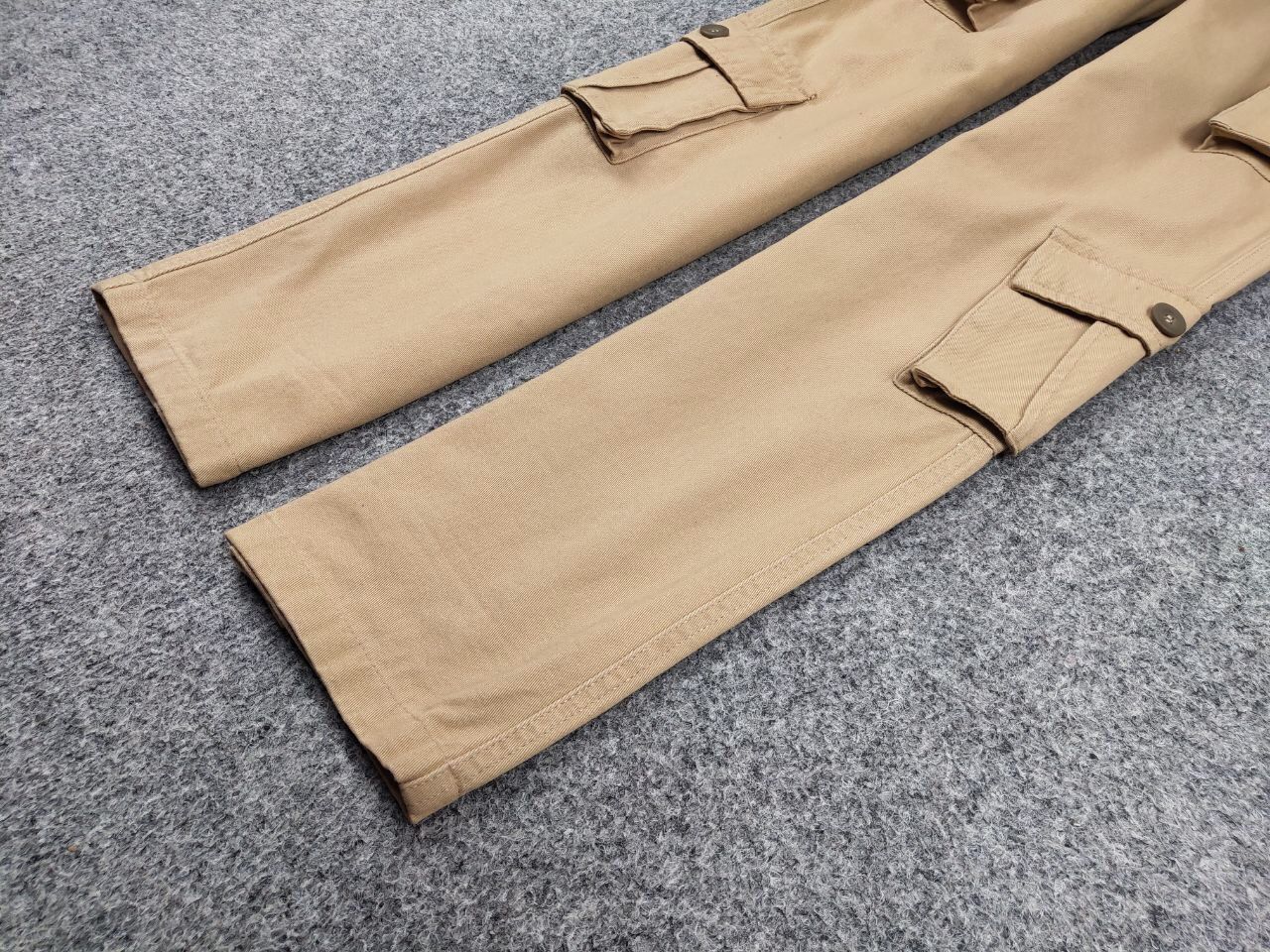 Japanese Brand Vintage Japan Multi Pocket Cargo Beige Pants Travis Scott Size US 36 / EU 52 - 5 Thumbnail