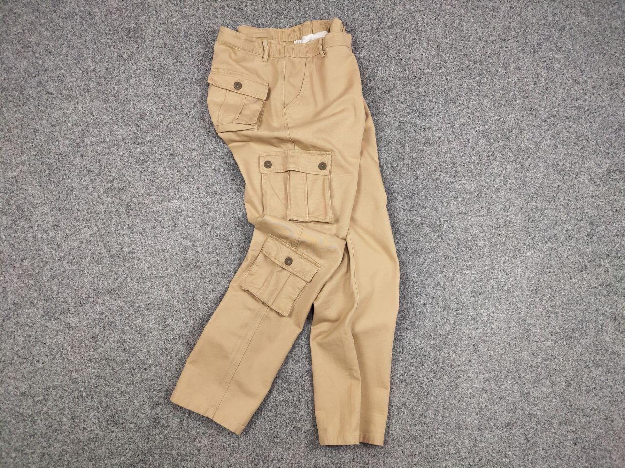 Japanese Brand Vintage Japan Multi Pocket Cargo Beige Pants Travis Scott Size US 36 / EU 52 - 16 Thumbnail