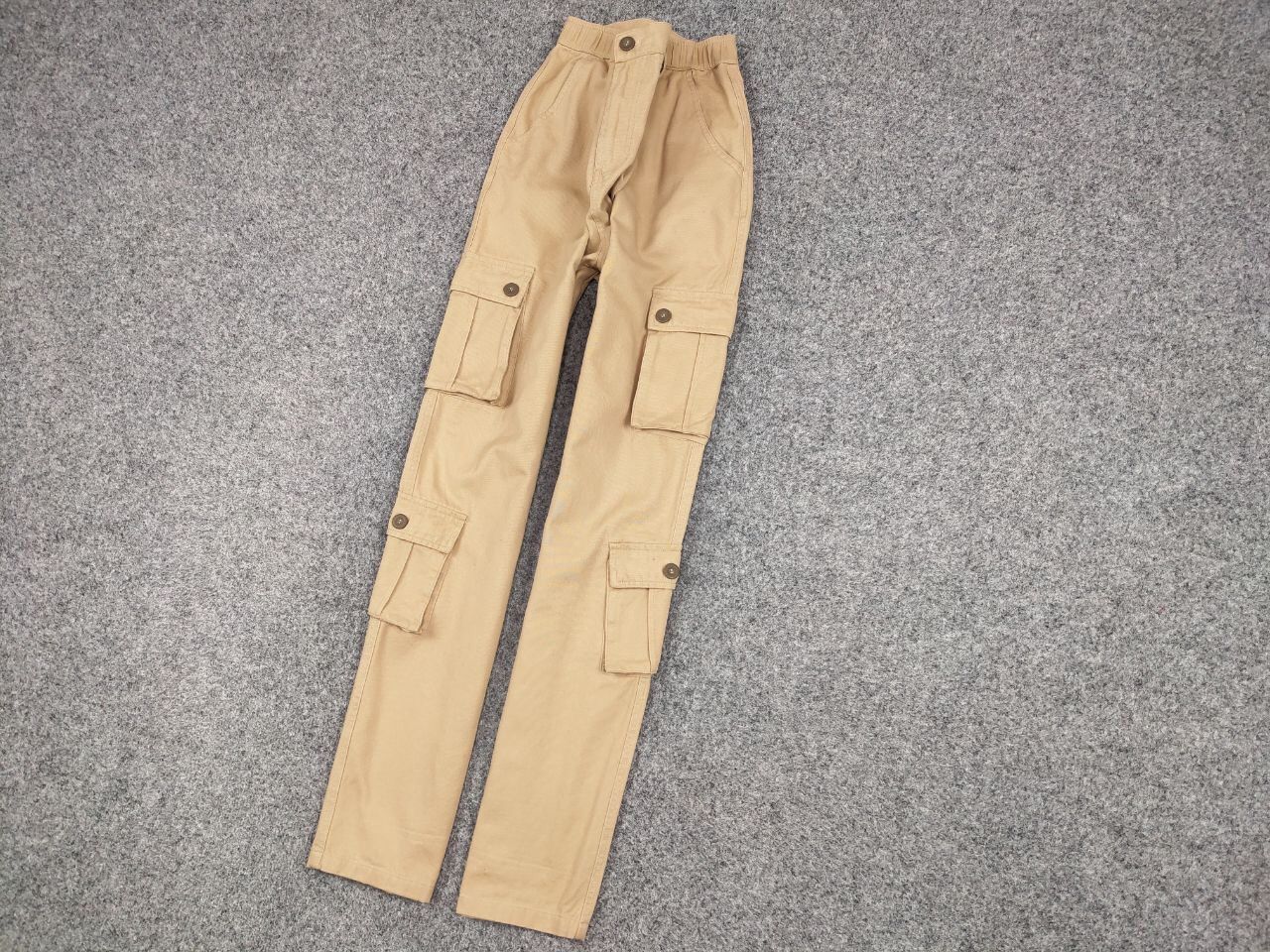 Japanese Brand Vintage Japan Multi Pocket Cargo Beige Pants Travis Scott Size US 36 / EU 52 - 3 Thumbnail