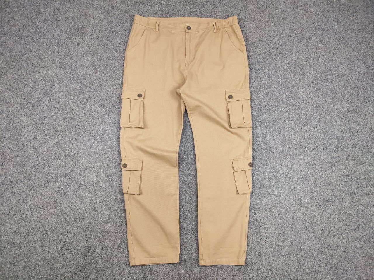Japanese Brand Vintage Japan Multi Pocket Cargo Beige Pants Travis Scott Size US 36 / EU 52 - 13 Thumbnail