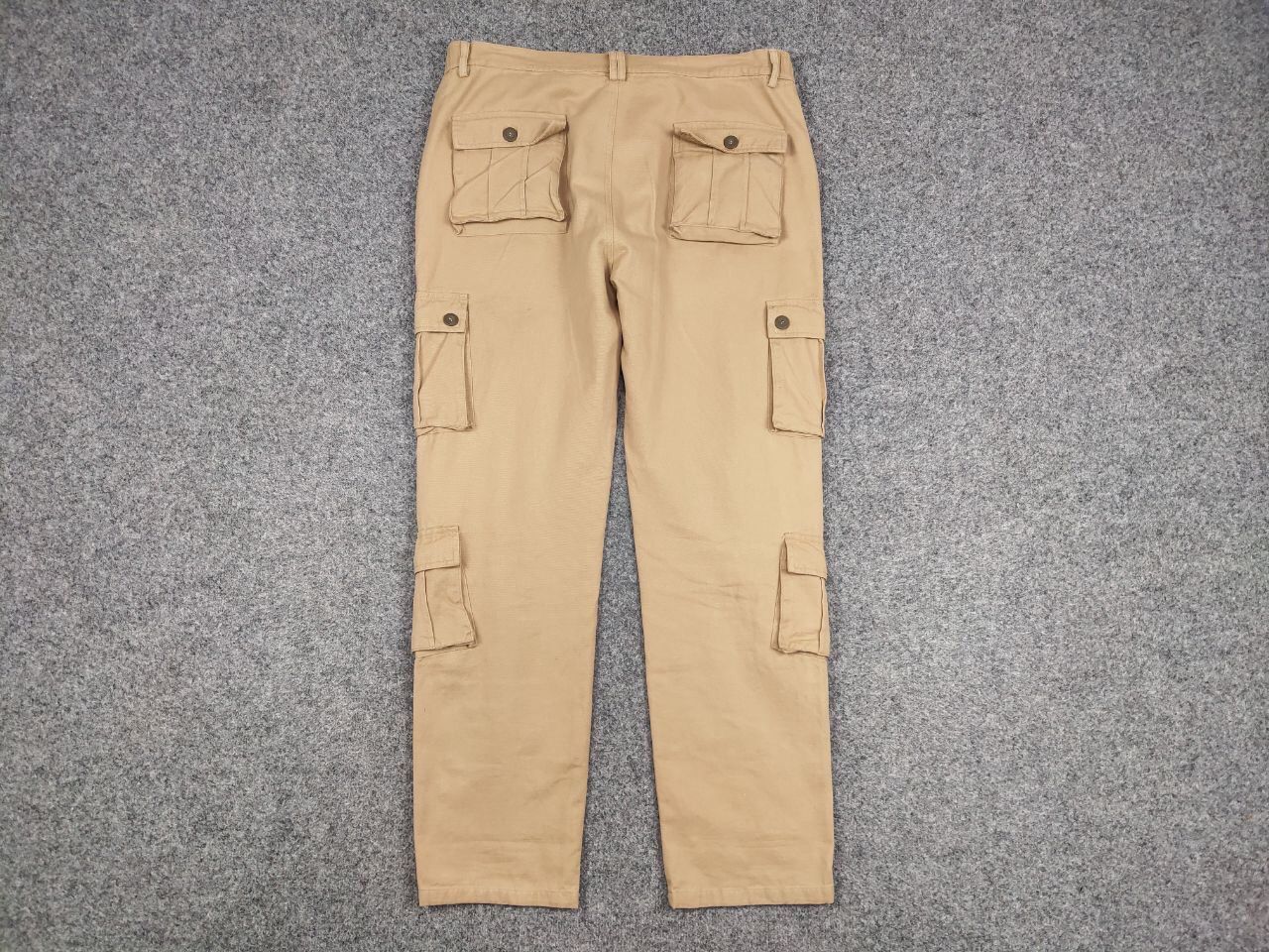 Japanese Brand Vintage Japan Multi Pocket Cargo Beige Pants Travis Scott Size US 36 / EU 52 - 14 Thumbnail