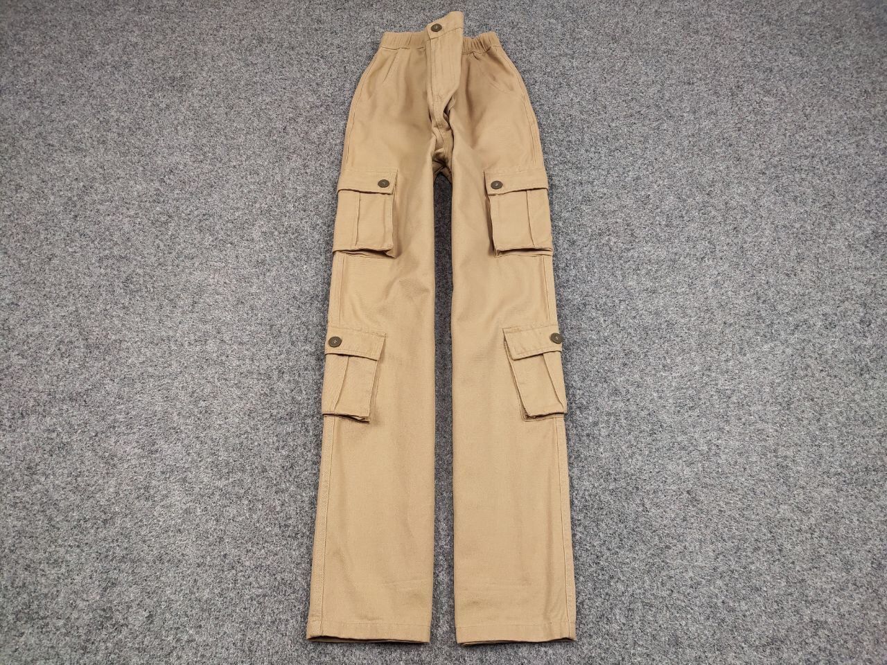 Japanese Brand Vintage Japan Multi Pocket Cargo Beige Pants Travis Scott Size US 36 / EU 52 - 2 Thumbnail