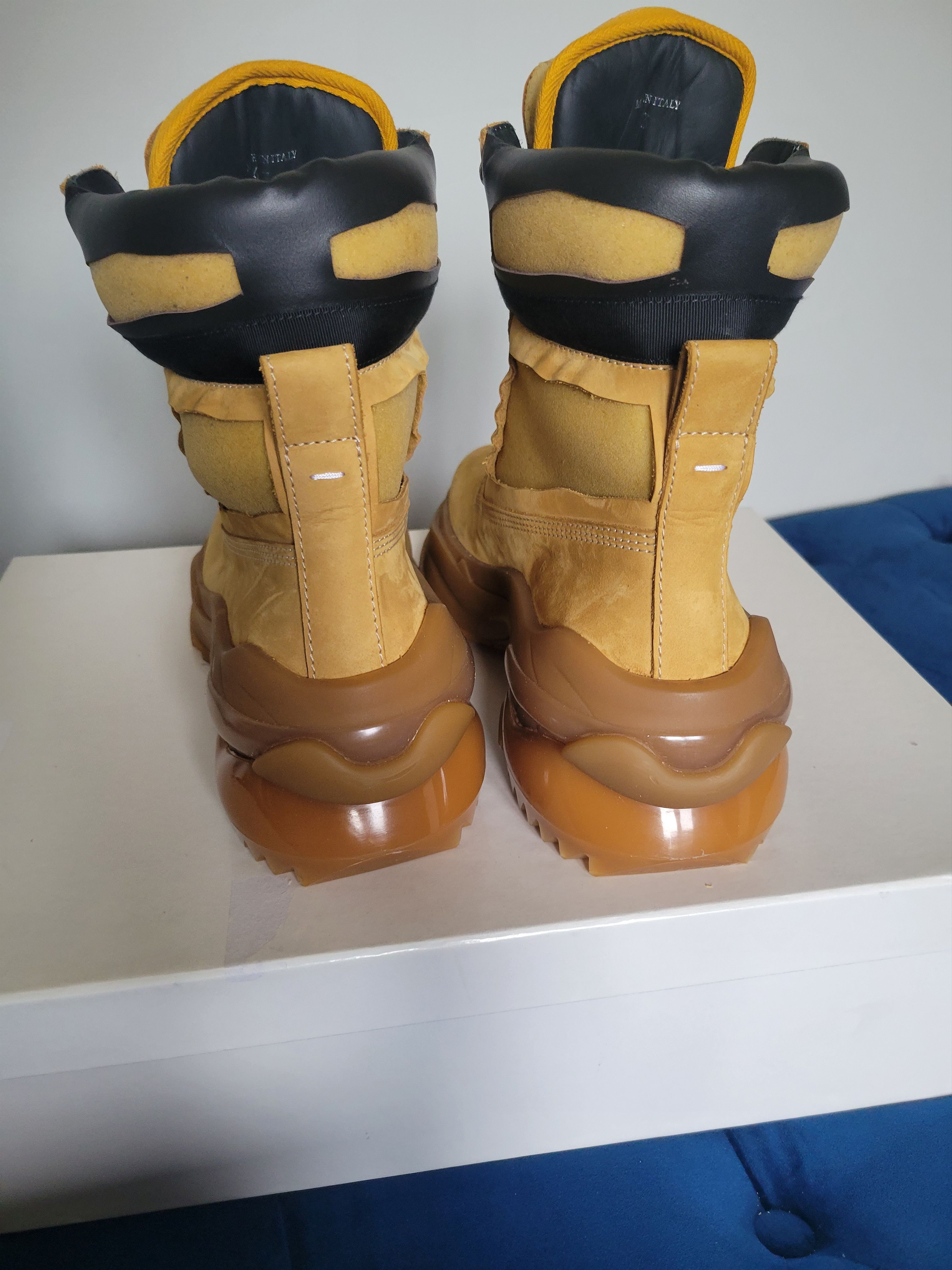 Maison Margiela BNWT Chunky Suede Work Boots Size US 10 / EU 43 - 5 Thumbnail