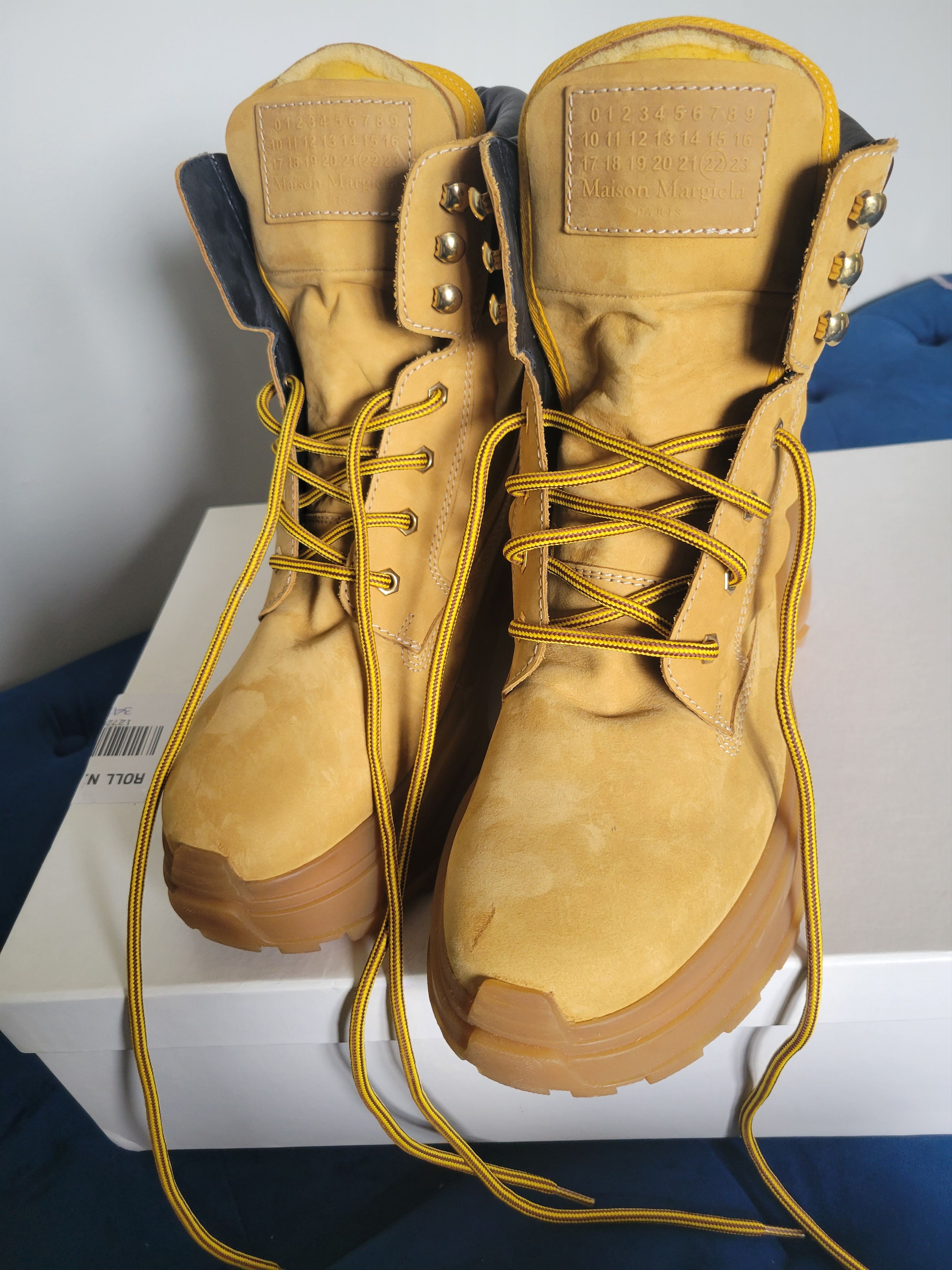 Maison Margiela BNWT Chunky Suede Work Boots Size US 10 / EU 43 - 3 Thumbnail