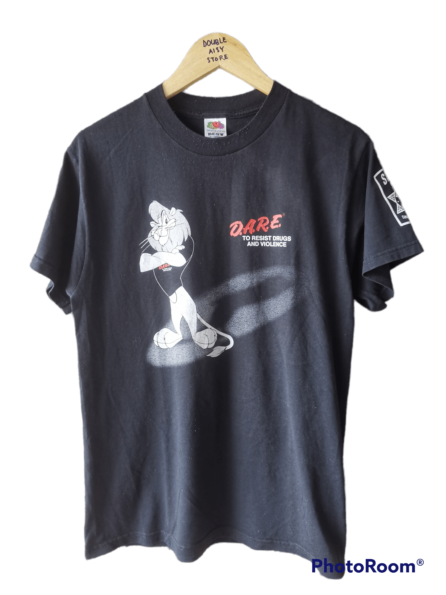 D.A.R.E × Vintage 🔥Vintage 90's Dare To Resist Drugs And Violence Tee Size US M / EU 48-50 / 2 - 1 Thumbnail