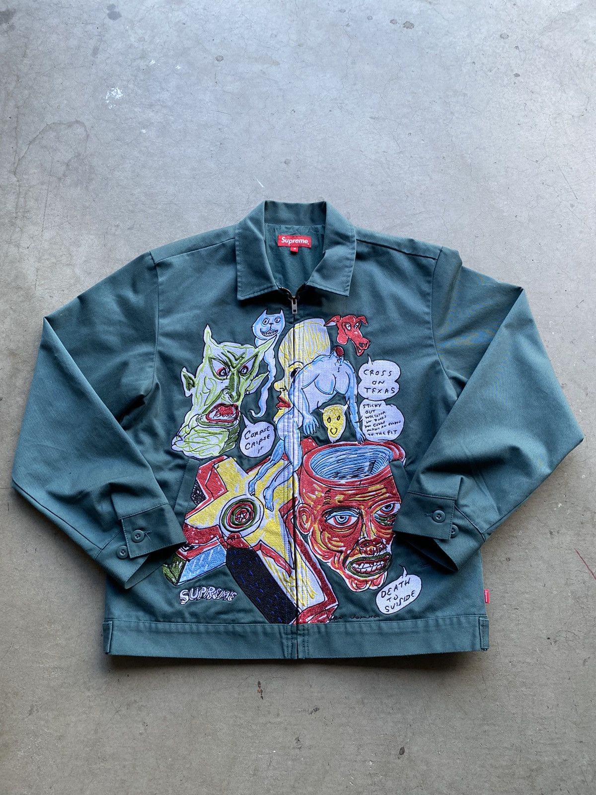 Supreme Daniel Johnston Work Jacket