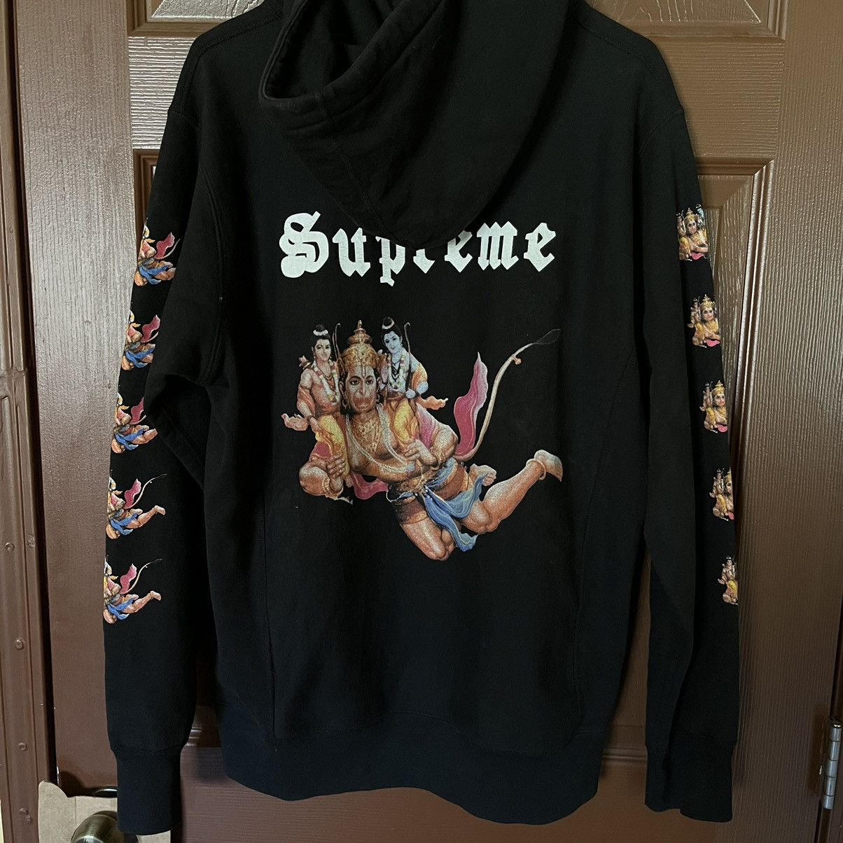 Supreme hindu god hoodie on sale