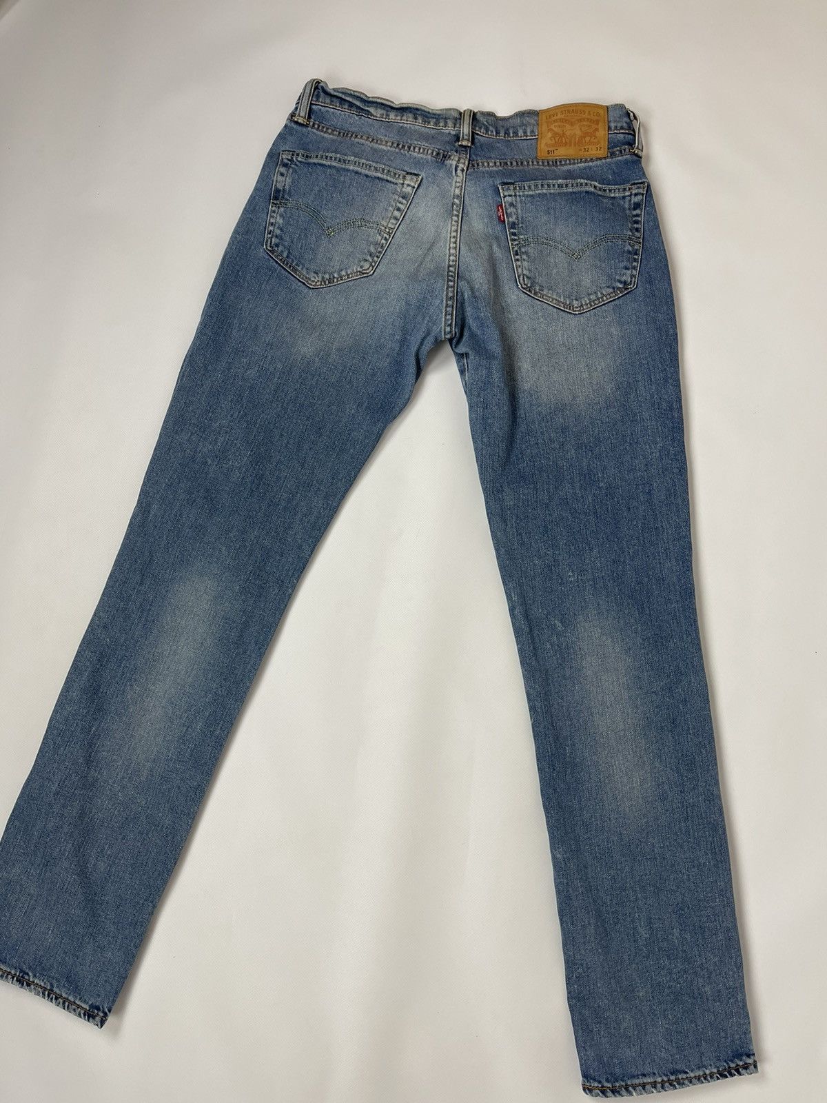 Levi's Levi’s 511 blue faded slim fit denim jeans pants Size US 32 / EU 48 - 1 Thumbnail