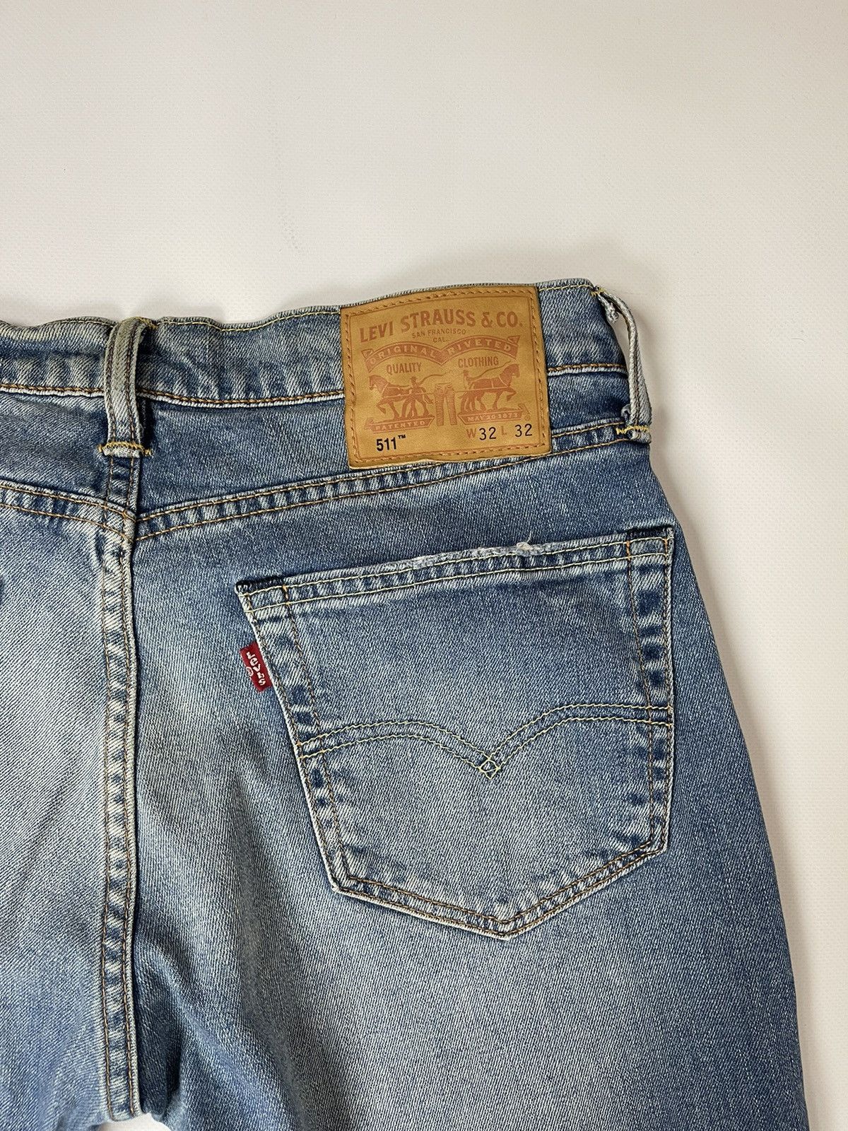 Levi's Levi’s 511 blue faded slim fit denim jeans pants Size US 32 / EU 48 - 7 Thumbnail