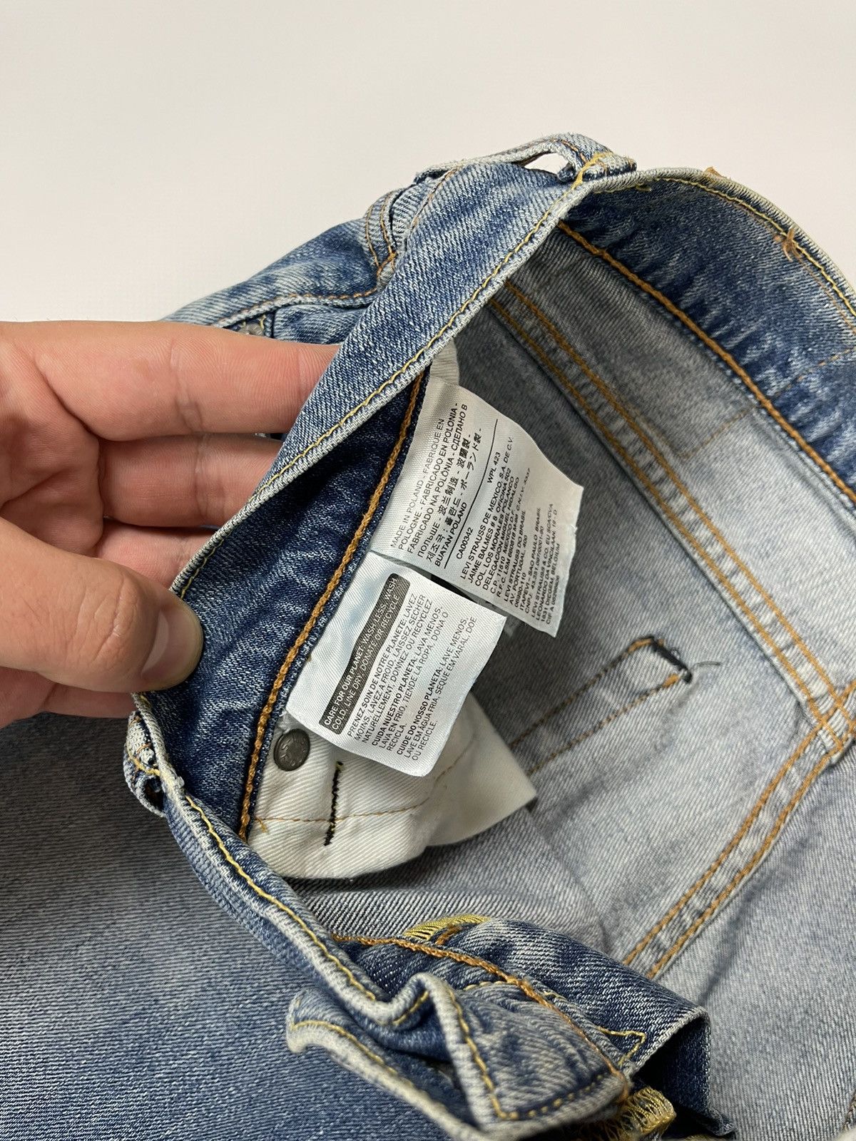 Levi's Levi’s 511 blue faded slim fit denim jeans pants Size US 32 / EU 48 - 13 Thumbnail