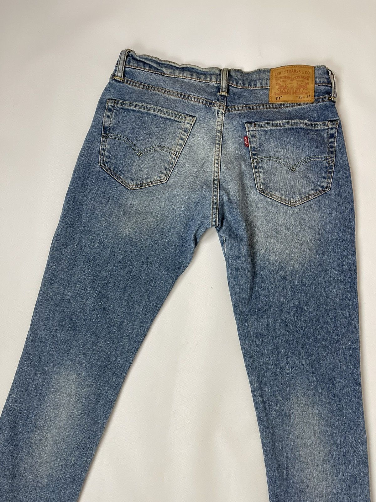 Levi's Levi’s 511 blue faded slim fit denim jeans pants Size US 32 / EU 48 - 5 Thumbnail