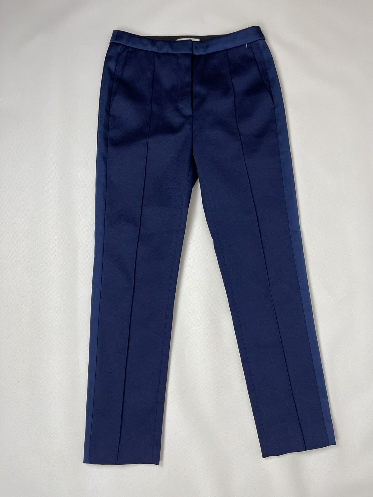 Sandro Sandro Paris polyester shimmer striped classic pants Size 26" / US 2 / IT 38 - 3 Thumbnail