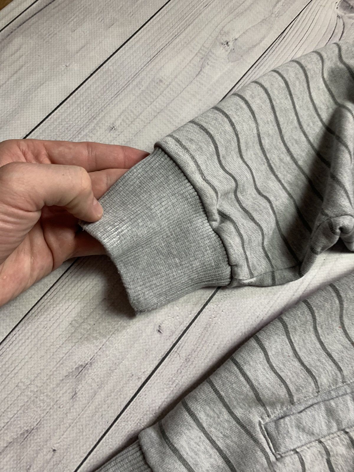 Nike × Vintage Vintage Nike zip hoodie size S striped logo Size US S / EU 44-46 / 1 - 7 Thumbnail