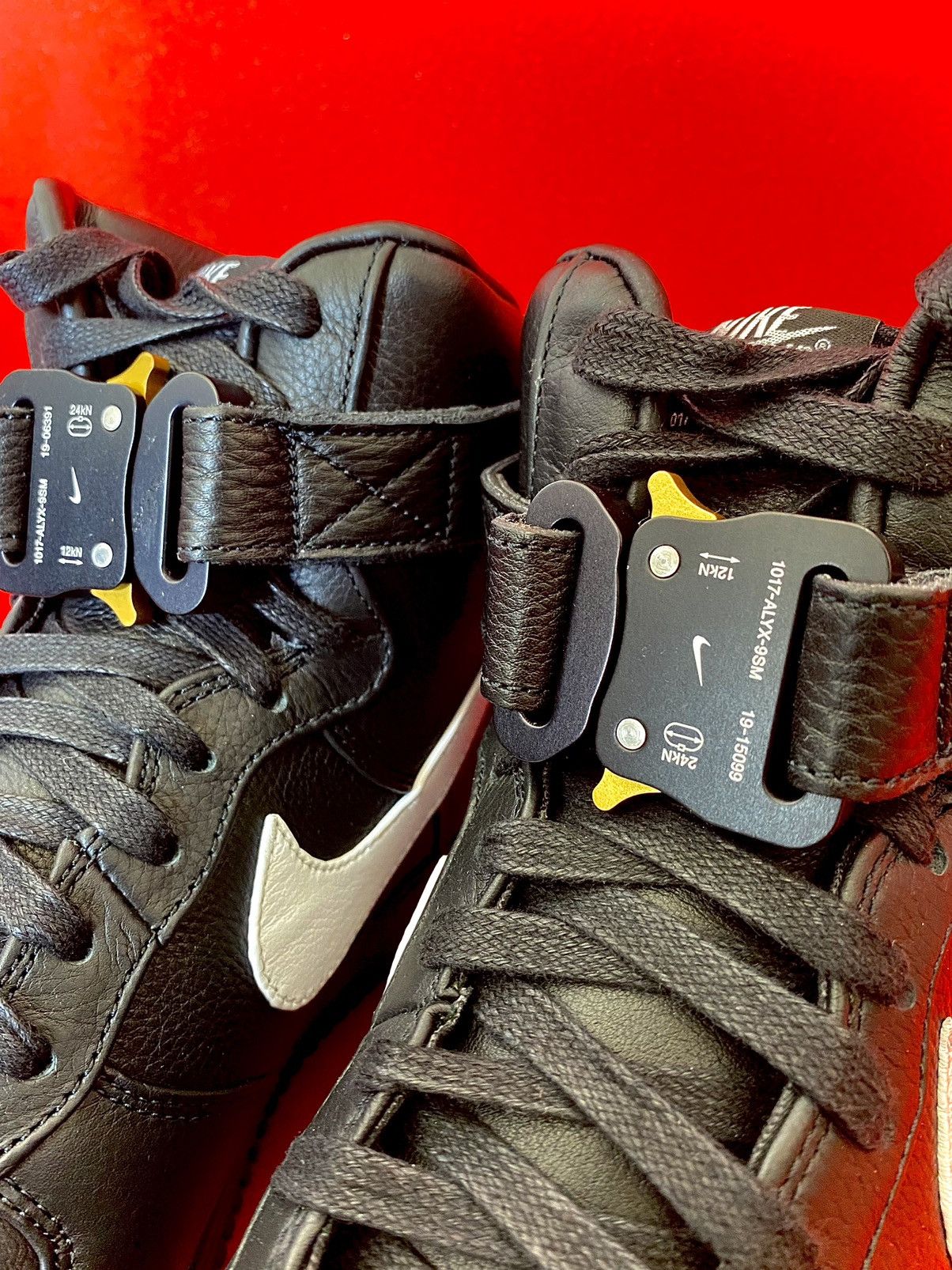 1017 ALYX 9SM × Nike Alyx Air Force 1 Hi DS Size US 11.5 / EU 44-45 - 4 Thumbnail