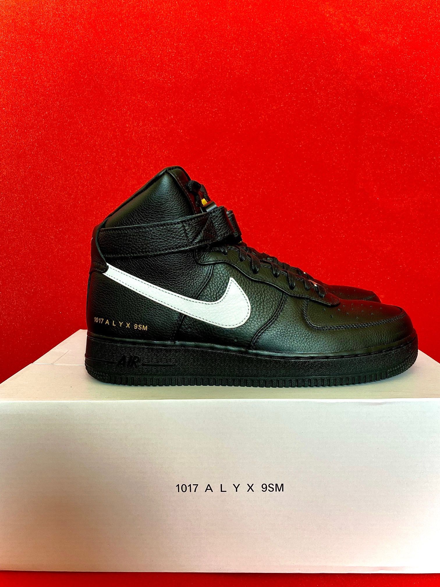 1017 ALYX 9SM × Nike Alyx Air Force 1 Hi DS Size US 11.5 / EU 44-45 - 1 Thumbnail