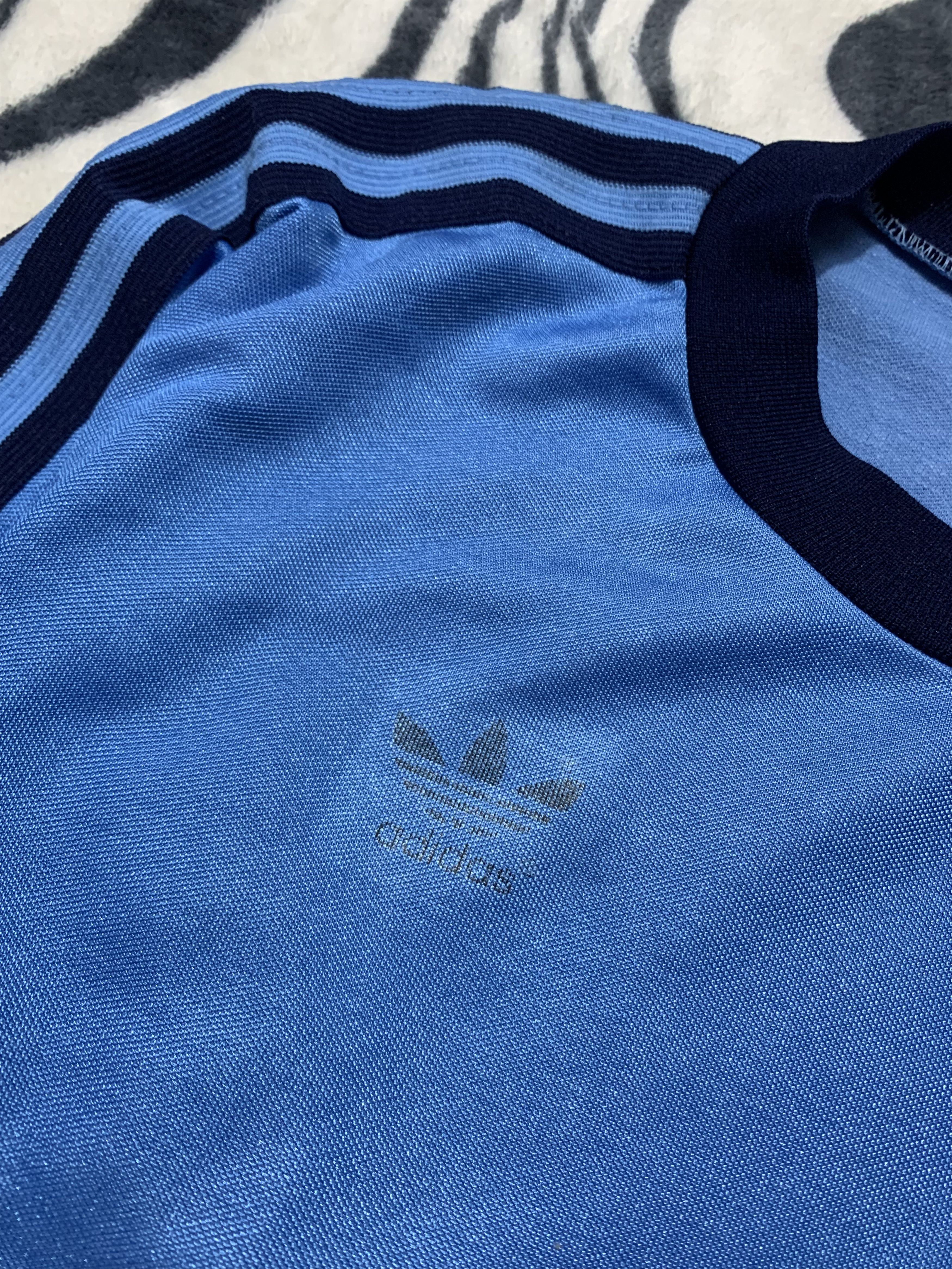 Adidas × Vintage Adidas Vintage Long Sleeve Soccer Jersey Size US S / EU 44-46 / 1 - 3 Thumbnail